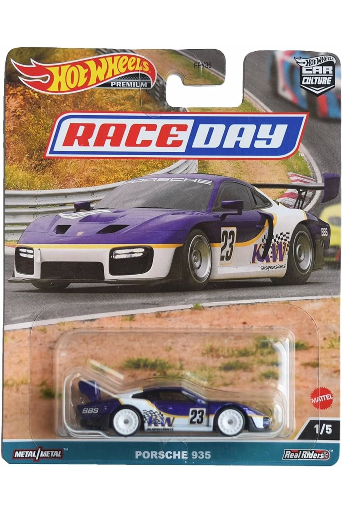 HOT WHEELS Premium Porsche 935 ( Race Day )