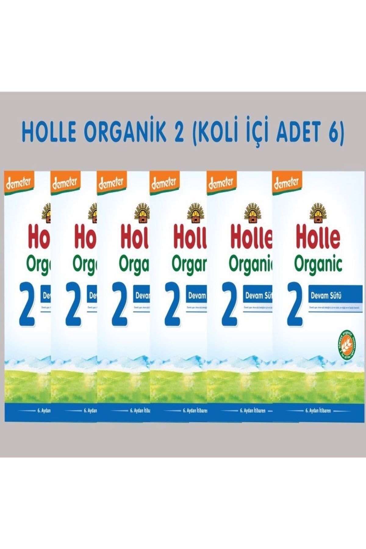 Holle Organik 2 Devam Sütü 600 gr 6'lı Paket