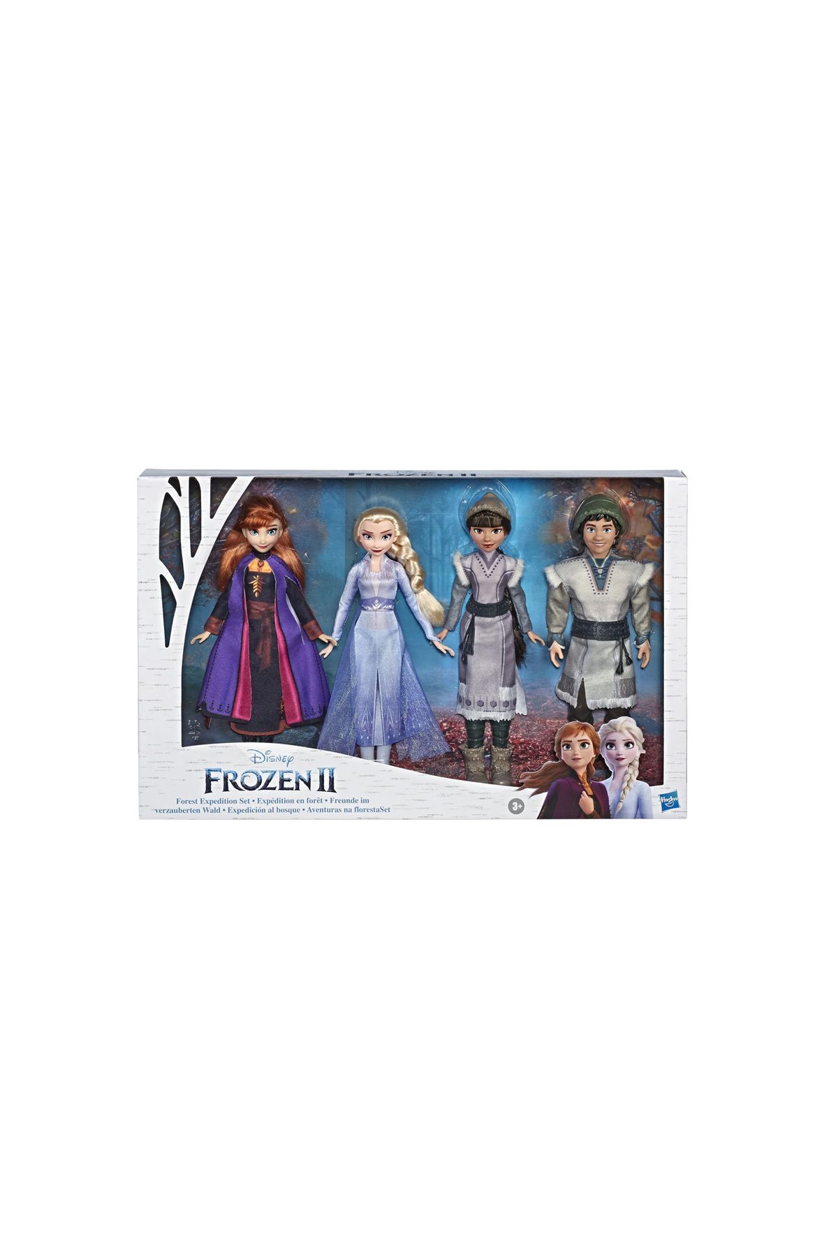 Frozen Disney Frozen 2 Orman Oyun Seti, Anna, Elsa, Ryder ve Honeymaren