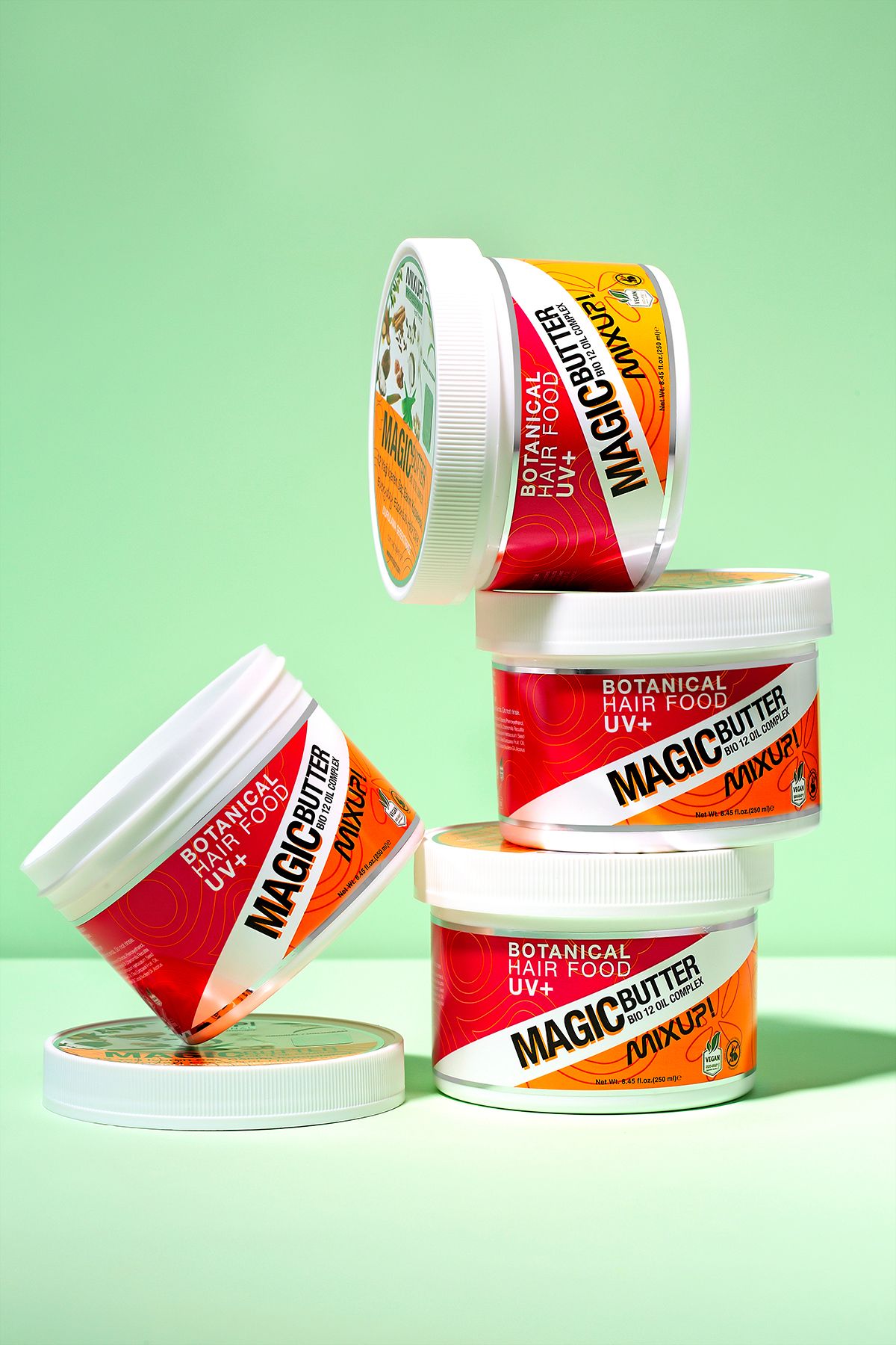 Mixup - Magic Butter 12 Yağ Etkili Onarıcı Ve Yapılandırıcı Durulanmayan Saç Bakımı 250 Ml
