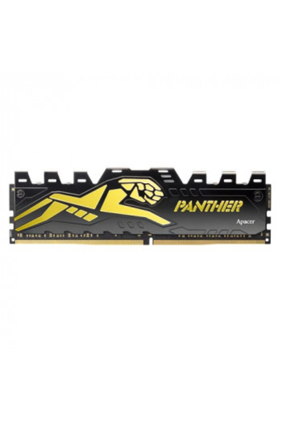 Genel Markalar Panther Black-Gold 16GB (1x16GB) 3200Mhz CL16 DDR4 Gaming Ram (AH4U16G32C28Y7GAA-1)