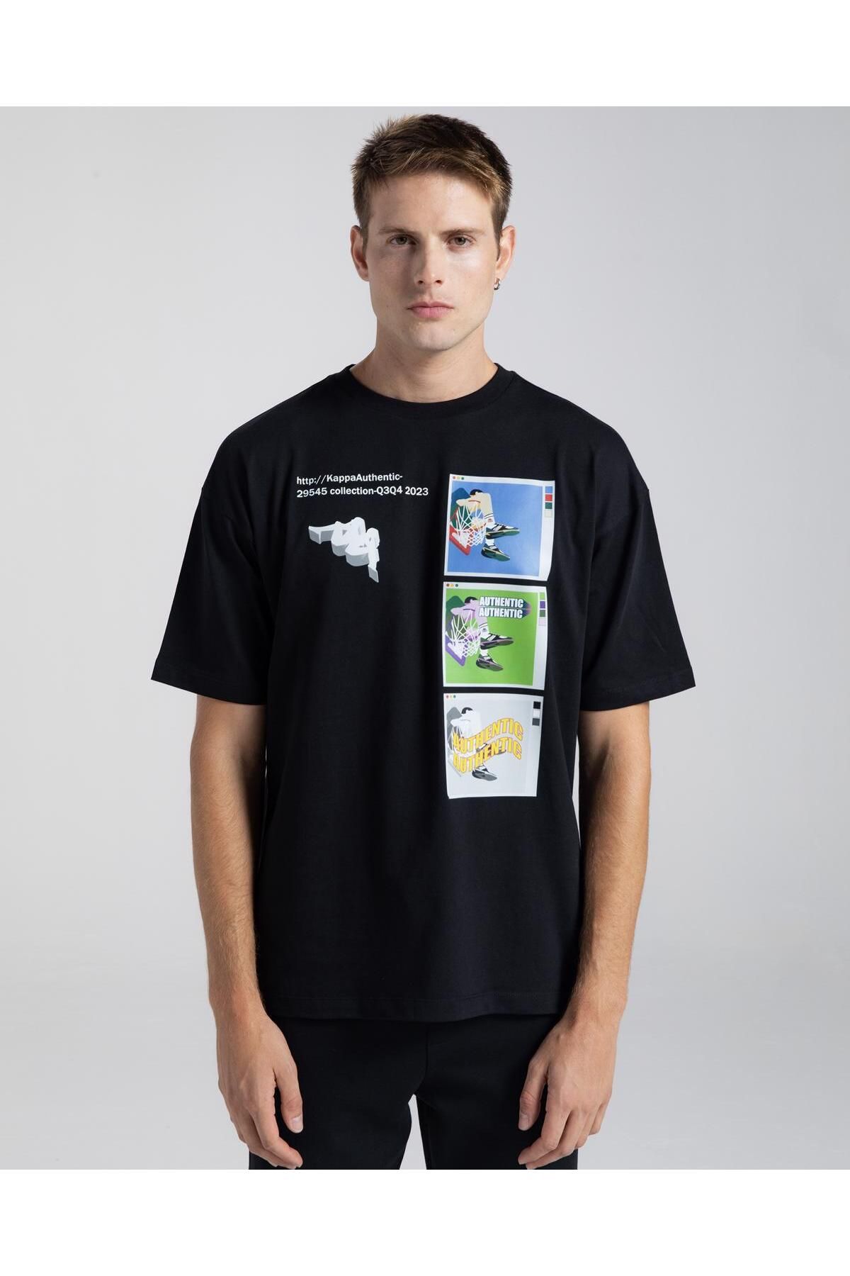 Kappa 311S1TW005 Authentic Graphik Gerry Erkek T-Shirt