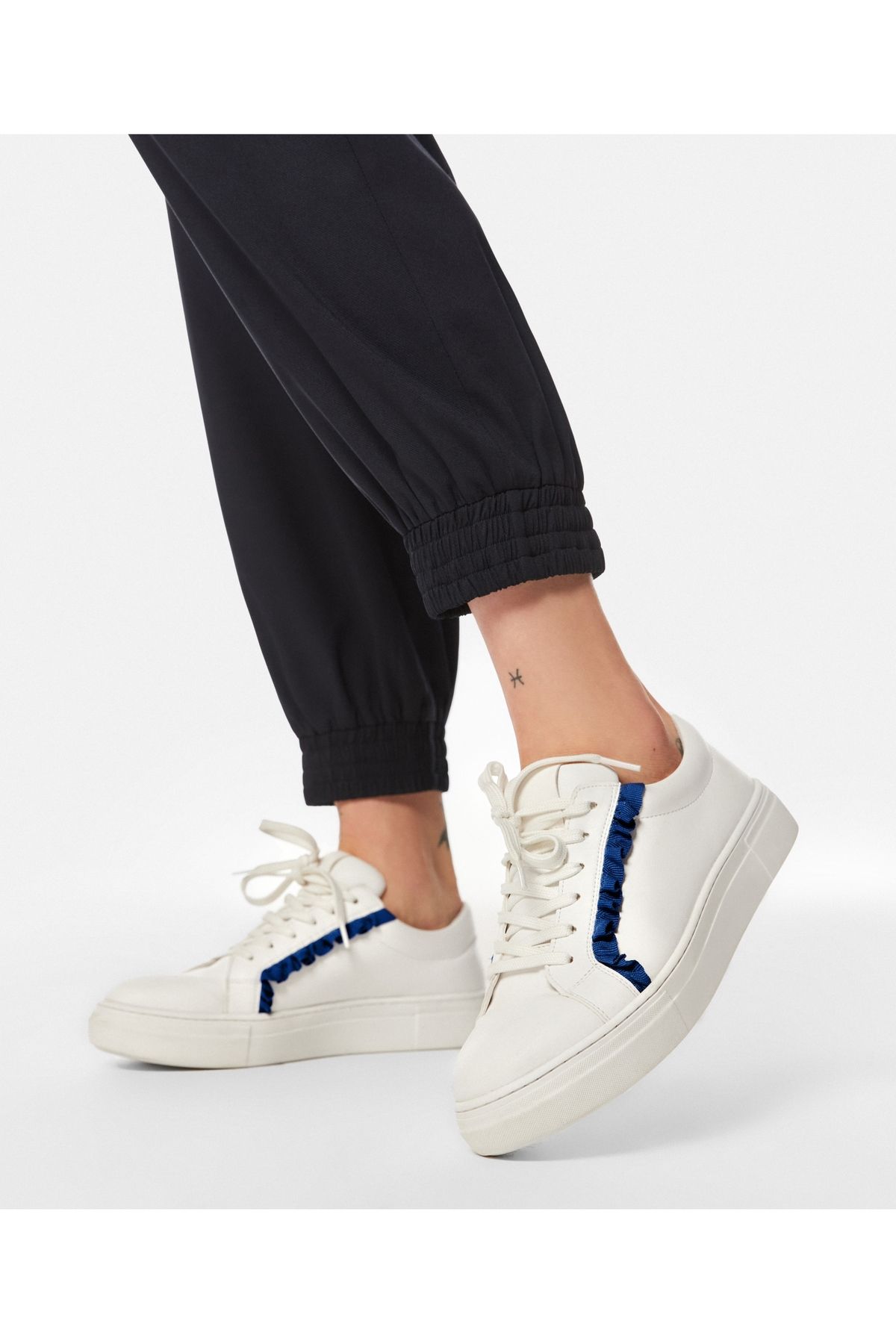 Twist Kontrast Şeritli Sneaker