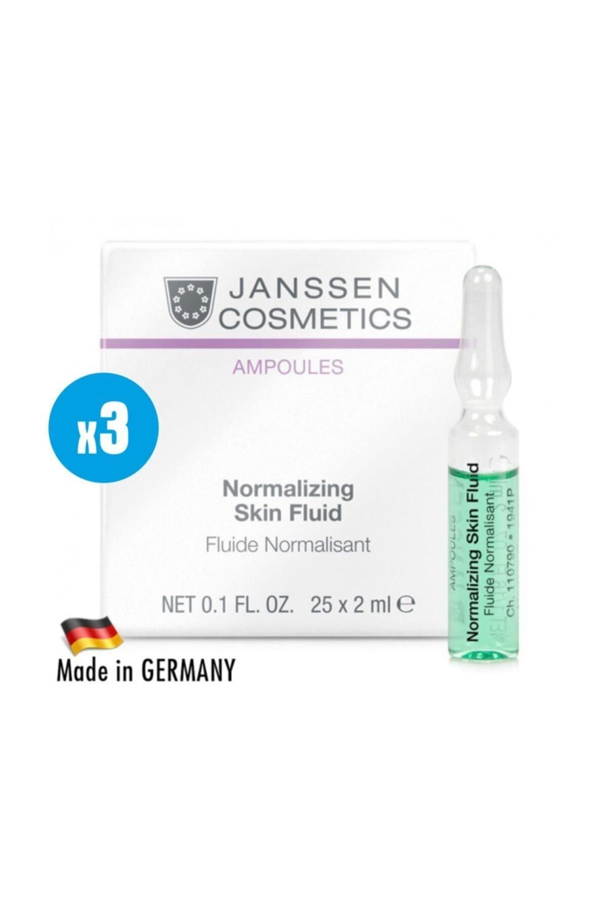 Janssen Cosmetics 3 Adet Janssen Cosmetıc Normalazıng Skın Fluıd - 3 Adet X 2 ml
