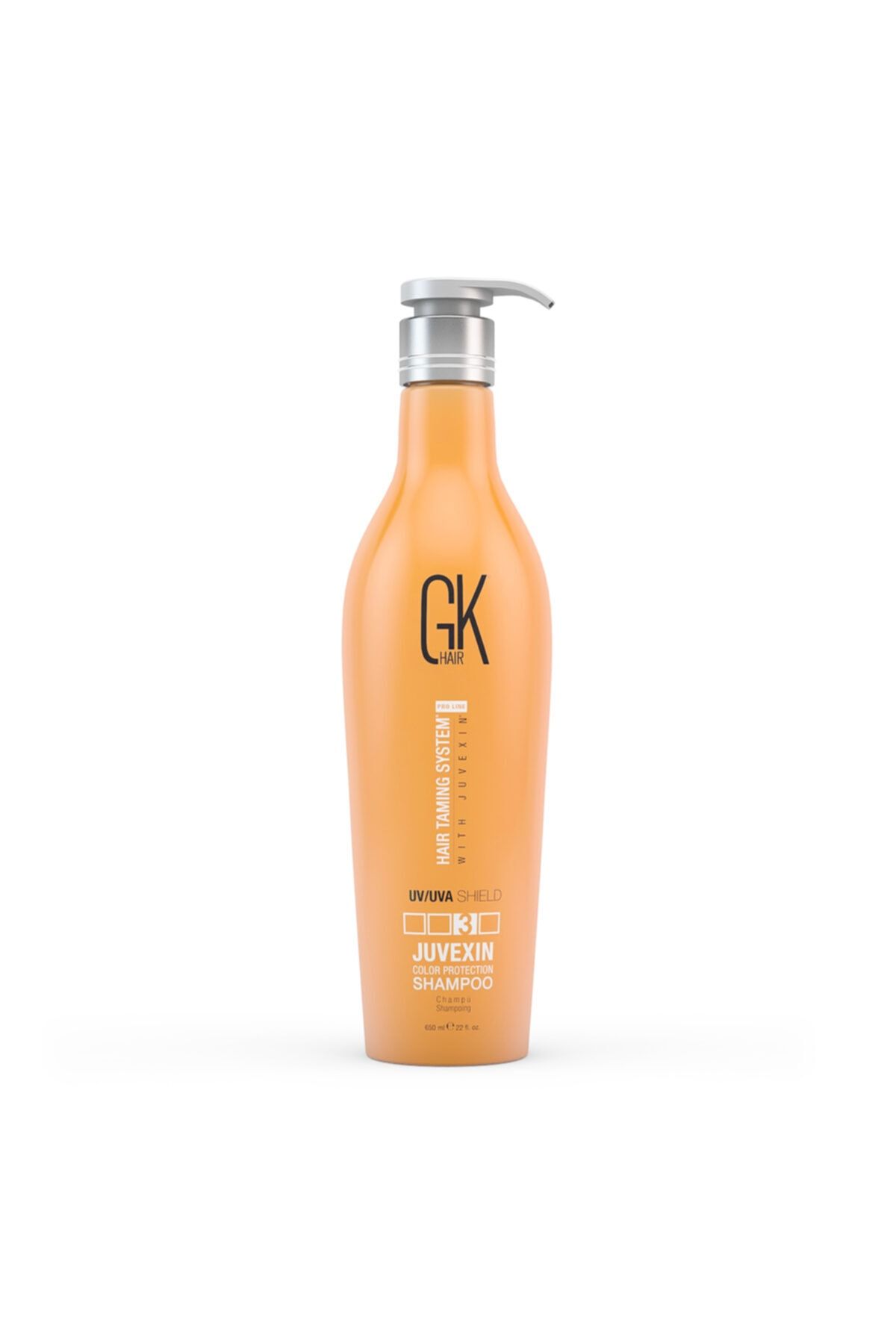 GK HAIR Global Keratinr Shield Boya Koruyucu Onarıçı Şampuanı 650 Ml Pareben Sulfat Içermez