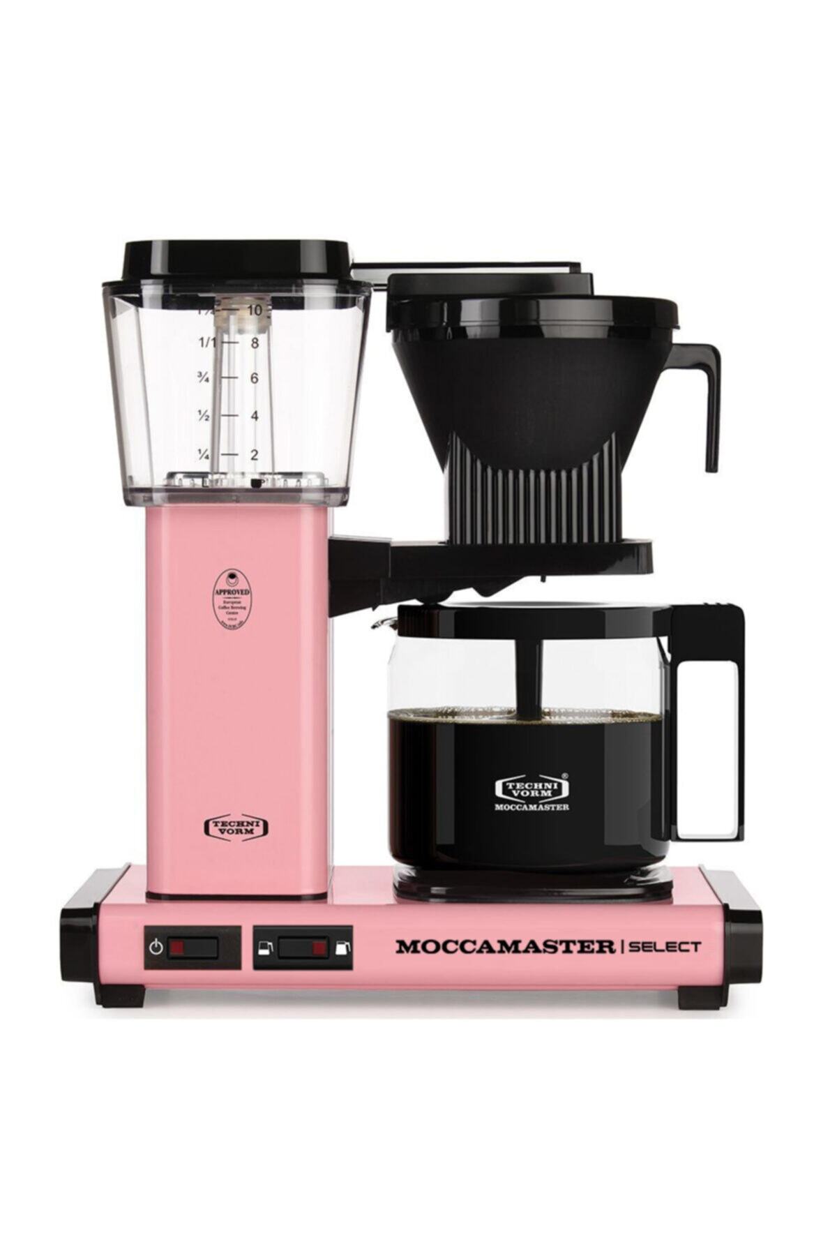 Kbg Select Filtre Kahve Makinesi Cam Potlu Pembe