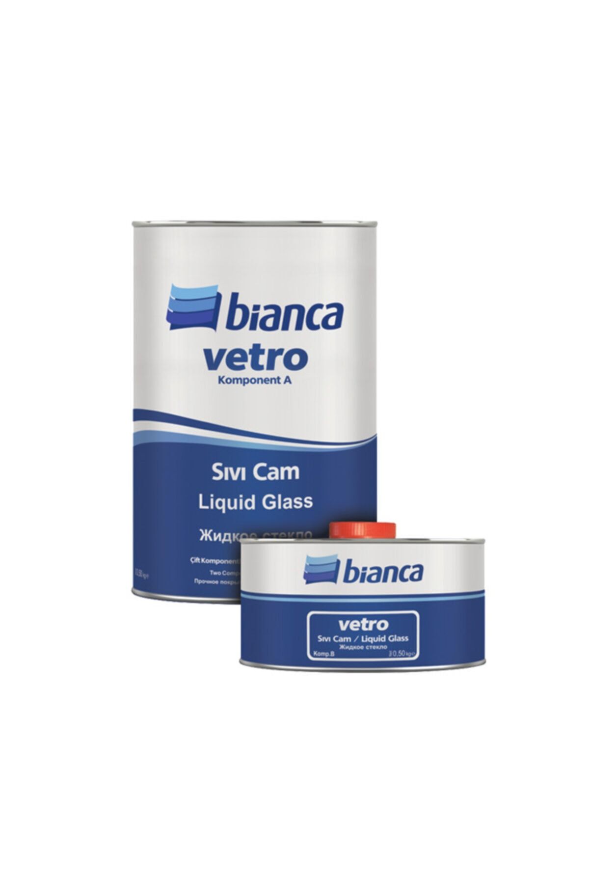 Bianca Vetro Sıvı Cam 4 Lt