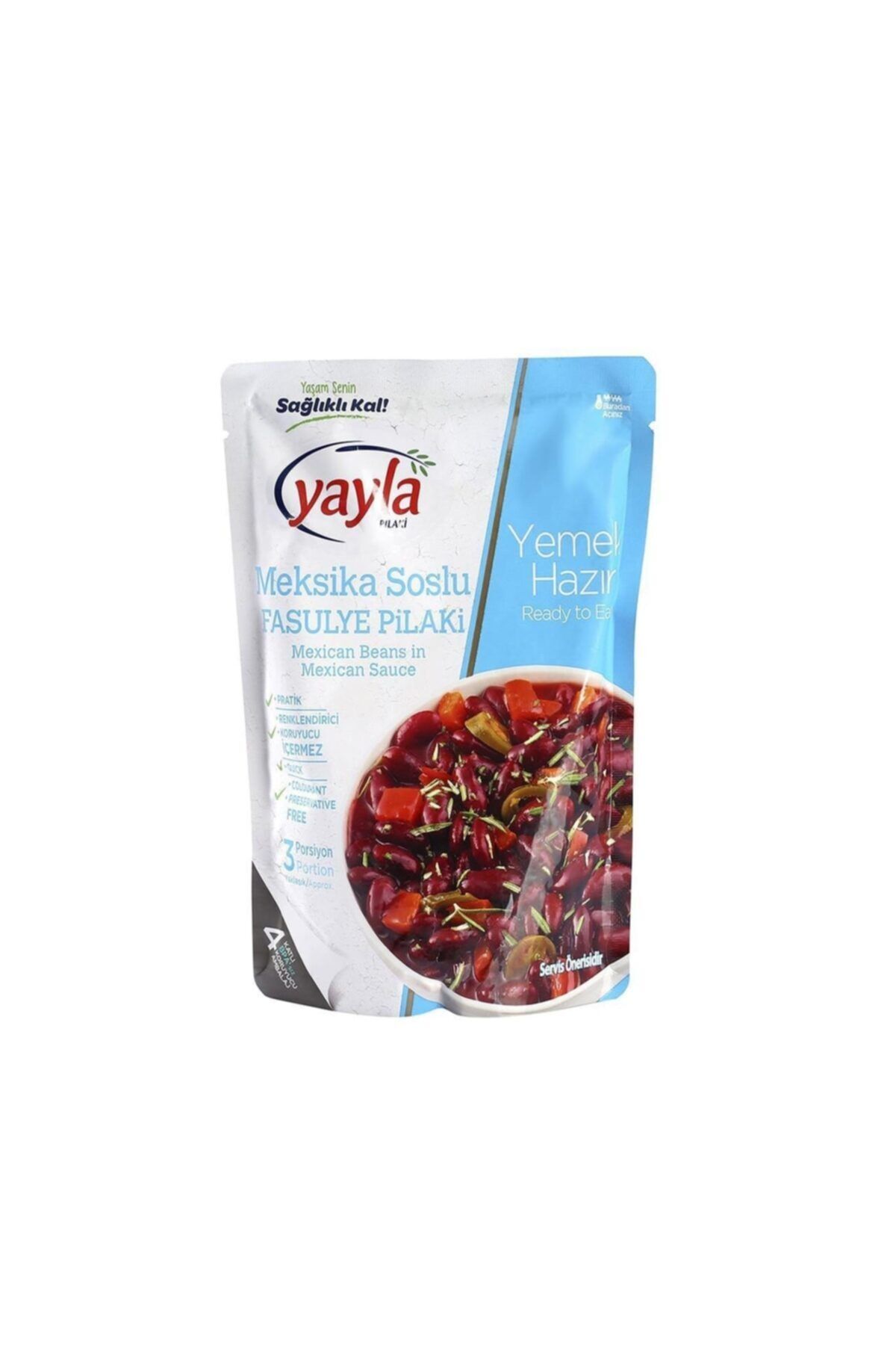 Yayla Yemek Hazır Meksika Soslu Pilaki 400 gr