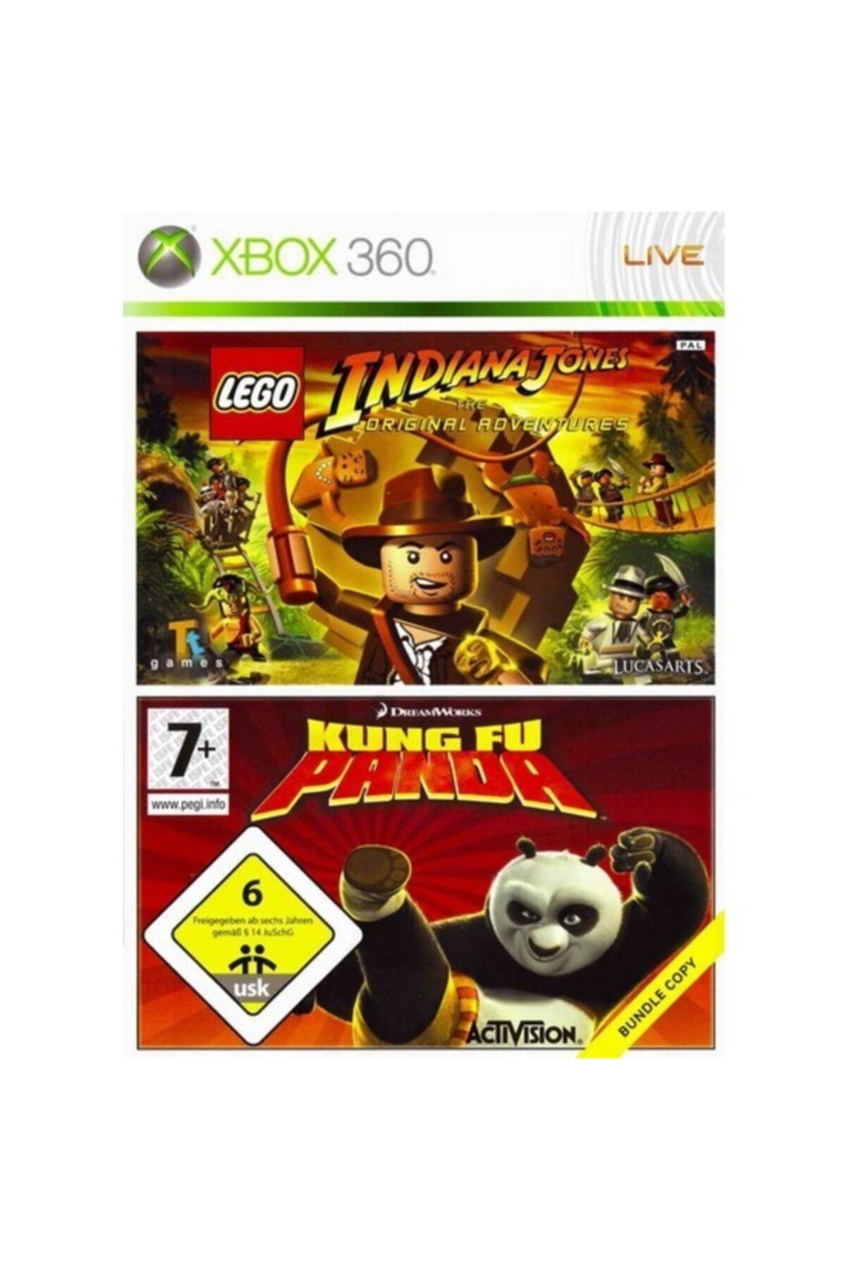 Activision Xbox 360 Lego Indiana Jones Ve Kung Fu Panda Oyunu