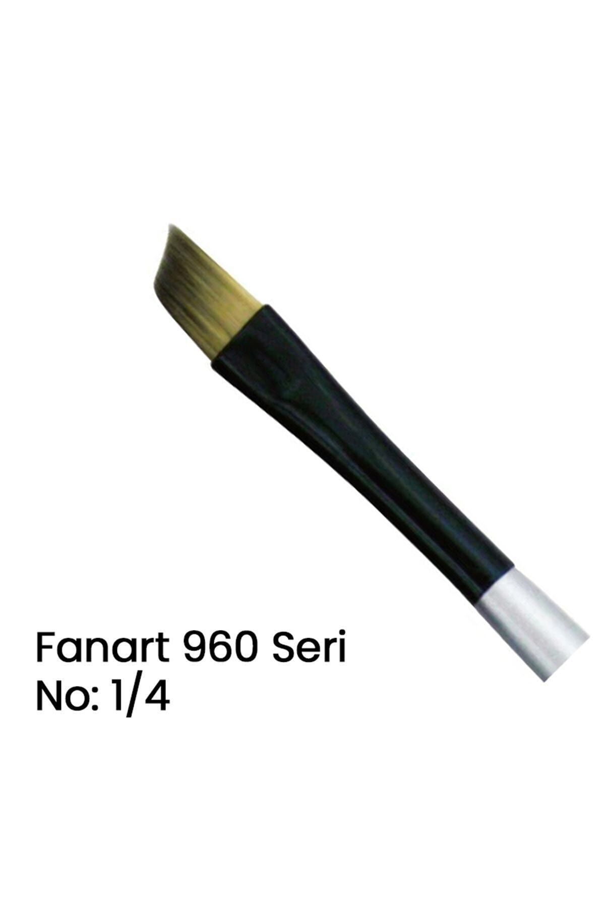 Fanart 960 Seri Yan Kesik Uçlu Fırça No 1/4