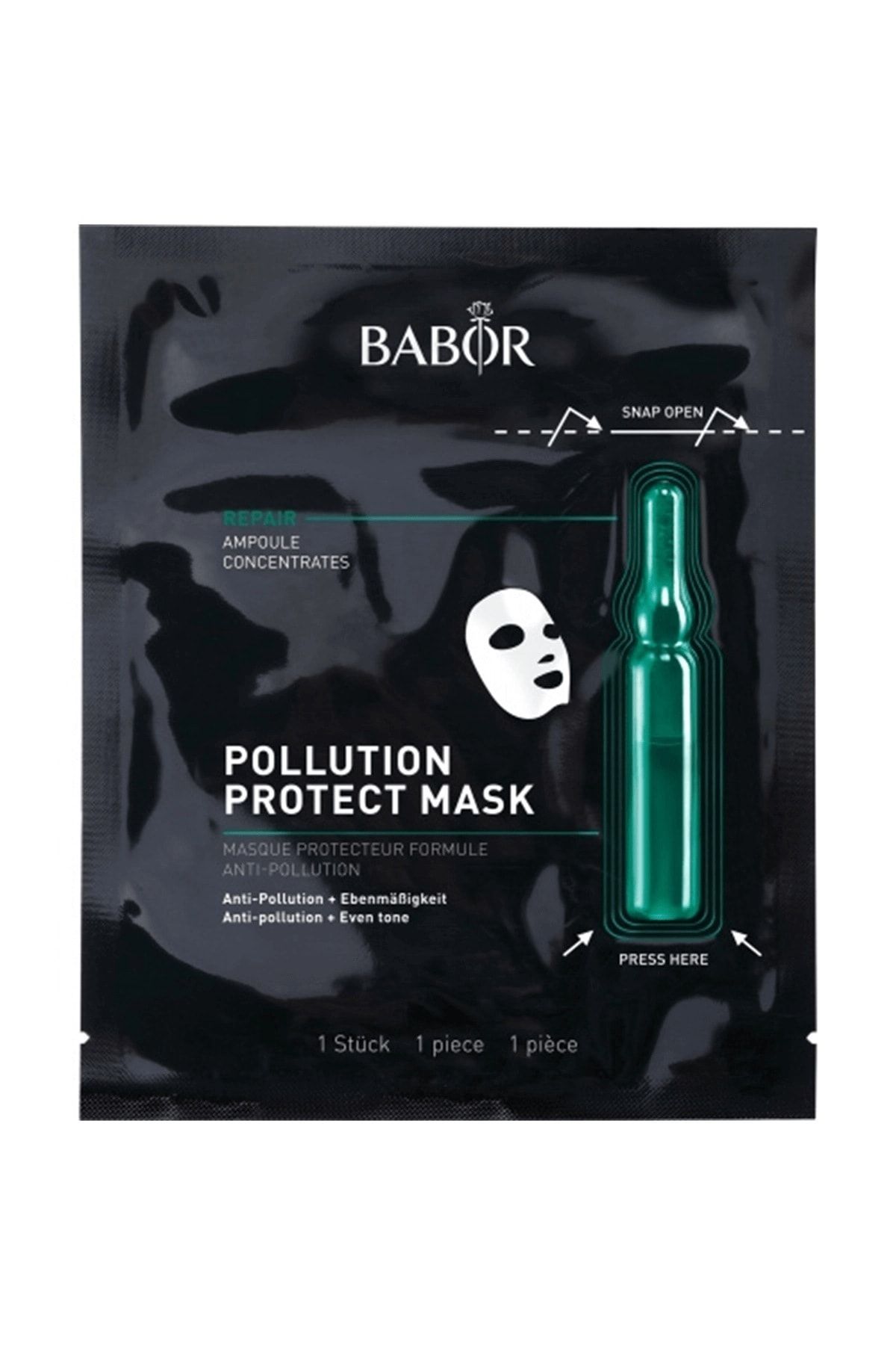 BABOR Serbest Radikal Karşıtı Oksijen Destekli Pollution Protect Ampül Maske 12'li Set