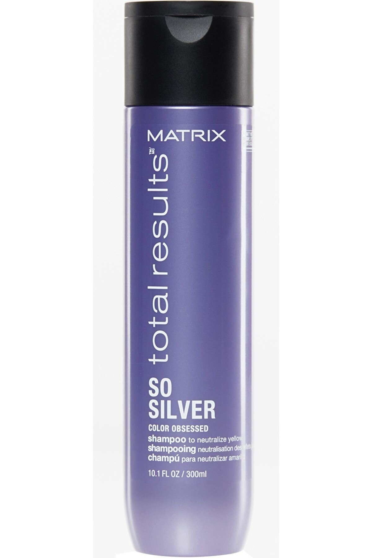 Matrix Total Results So Silver Gri, Platin ve Beyaz Saçlar için Renk Koruyucu Mor Şampuan 300 ml