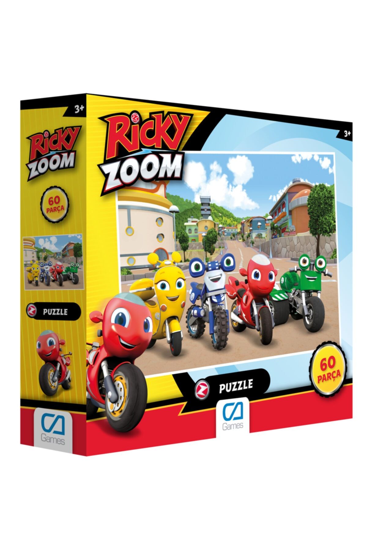 Genel Markalar 60 Parça Ricky Zoom Çocuk Puzzle Yapboz ( Ca-5118 )