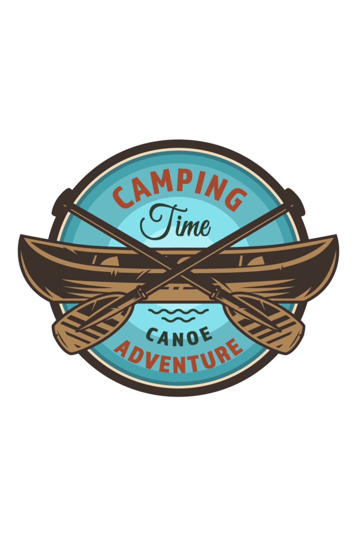 Quart Aksesuar Off Road Camping Adventure Sal Kayık Deniz Kamp Sticker 10x8 cm