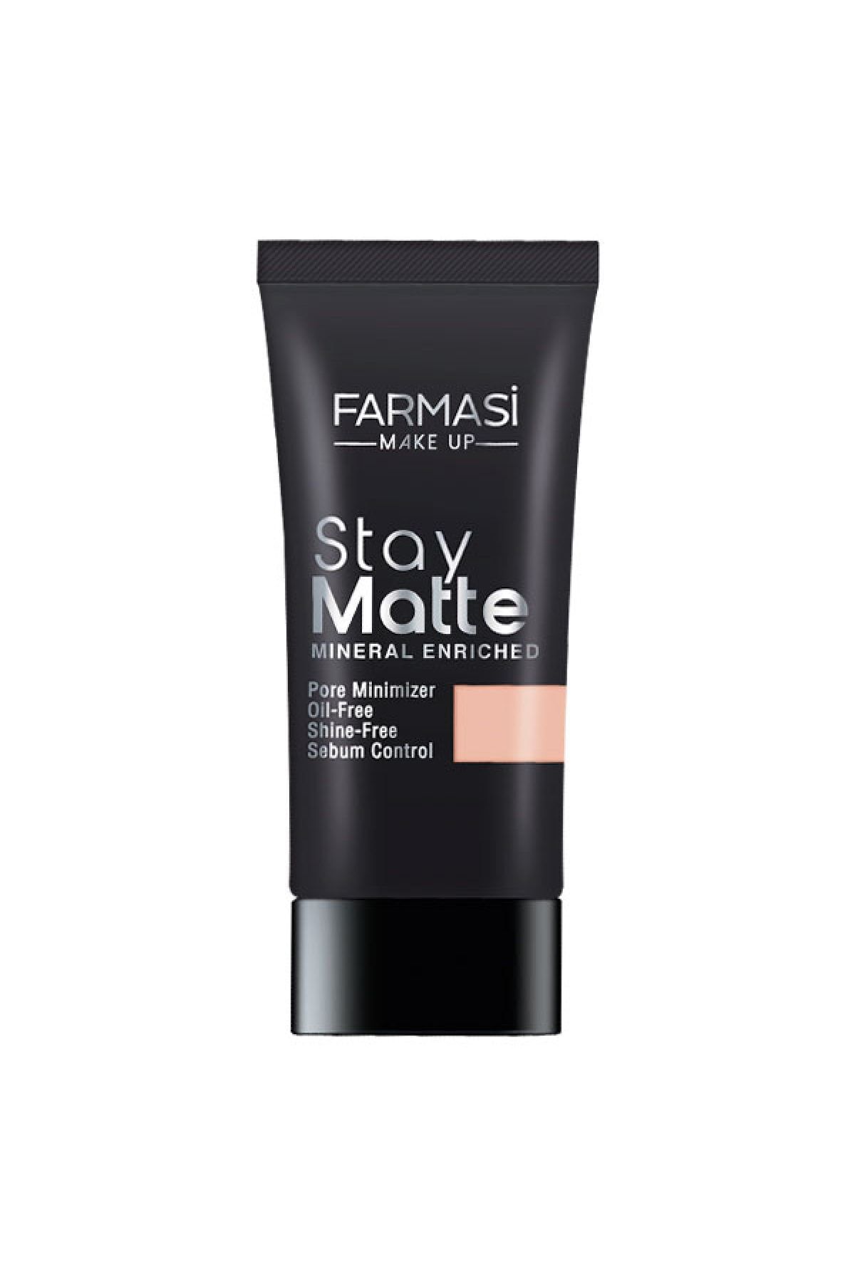 Farmasi Make Up Stay Matte Fondöten 30 ml Natural 03