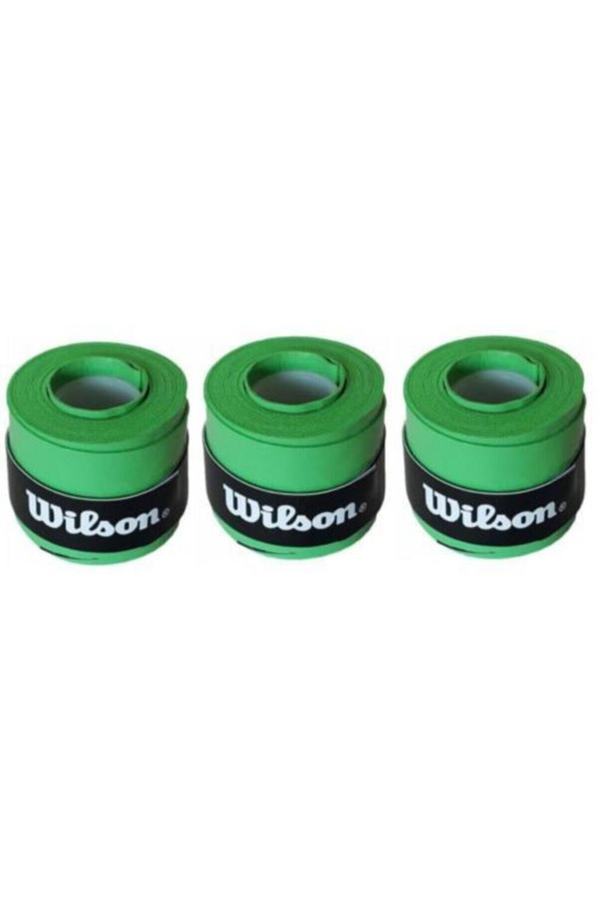 Wilson 3 Adet Comfort Bowl O'grips Tekli Yeşil Grip