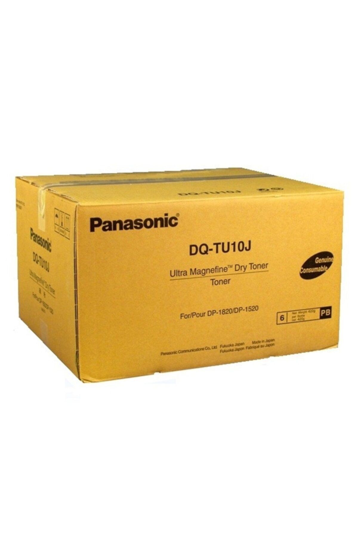 Panasonic Dq-tu10j Orjinal Fotokopi Toner
