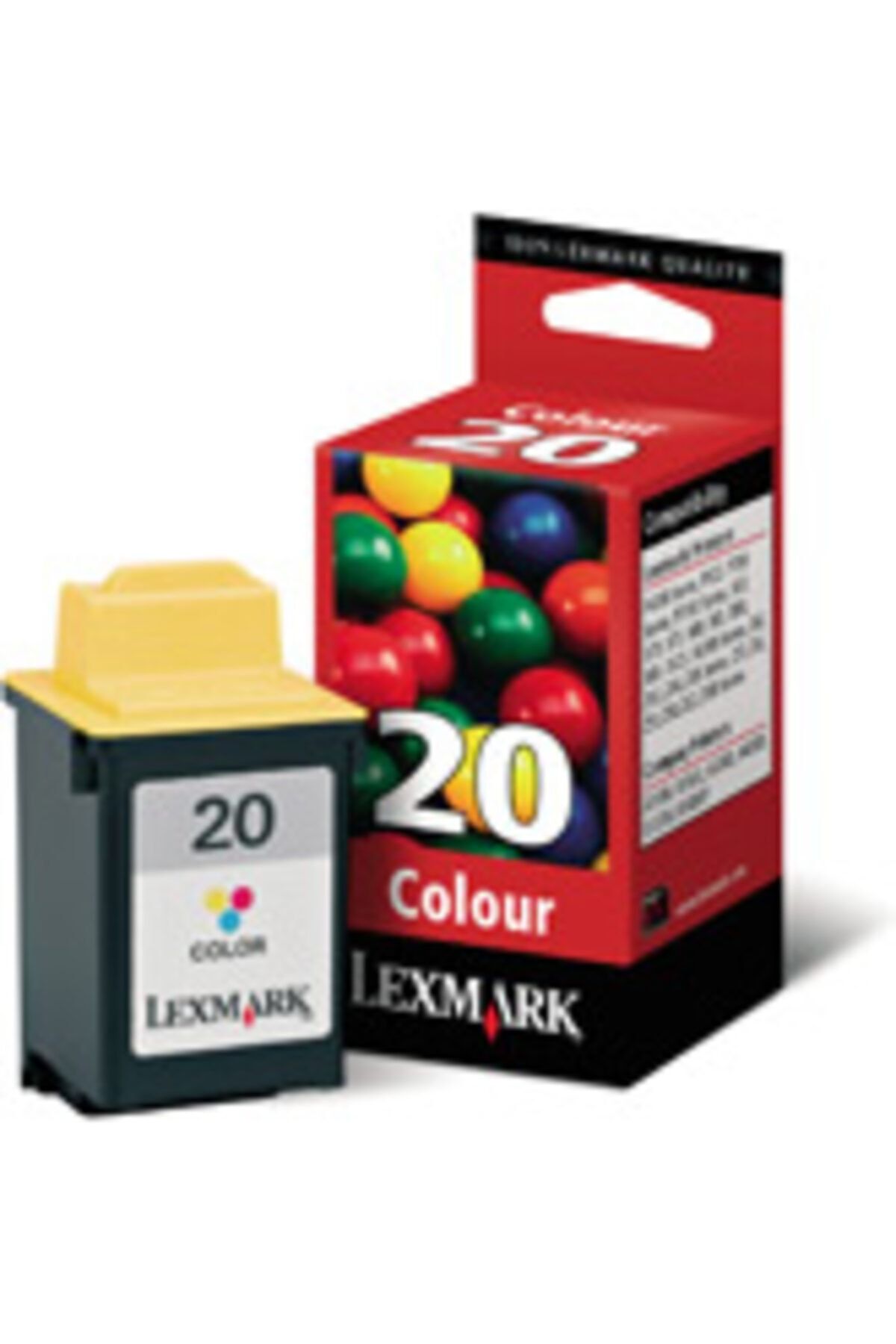 Lexmark Renkli Orjinal Kartuş 20-15mx120e