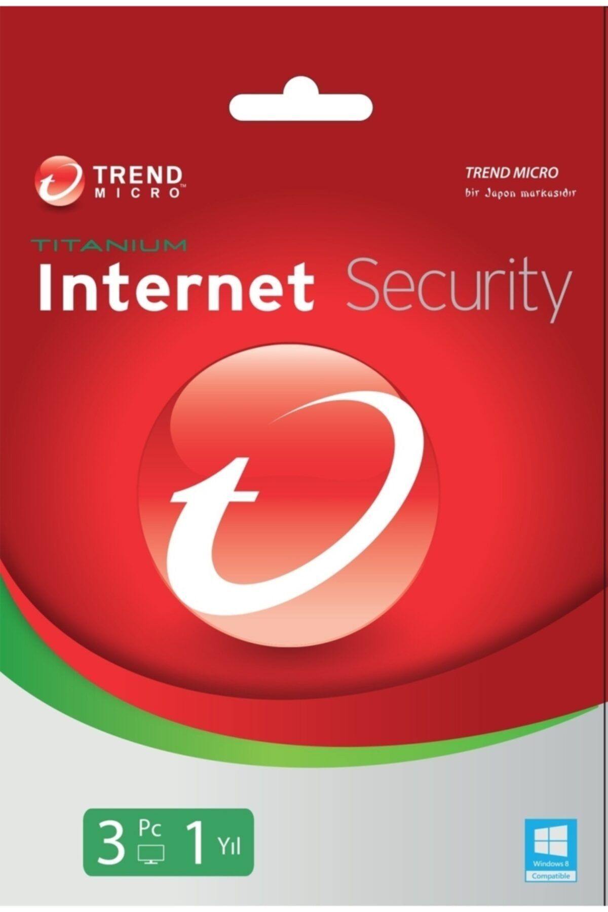 Genel Markalar Trend Mıcro Tı00239887d Internet Securty Titanium 3 Kullanıcı 1 Yıl Tr