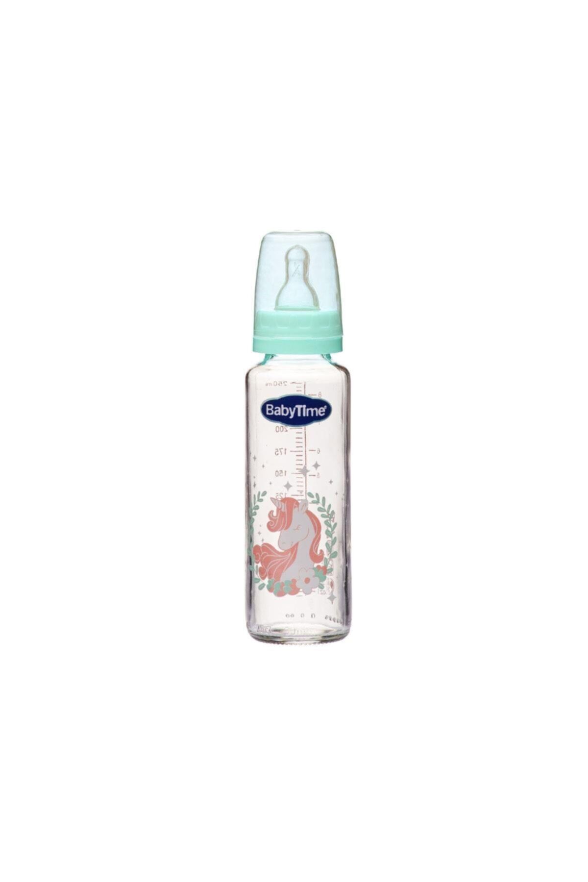 Babytime Baby Time Bt073 Klasik Cam Biberon 250 Ml - Yeşil