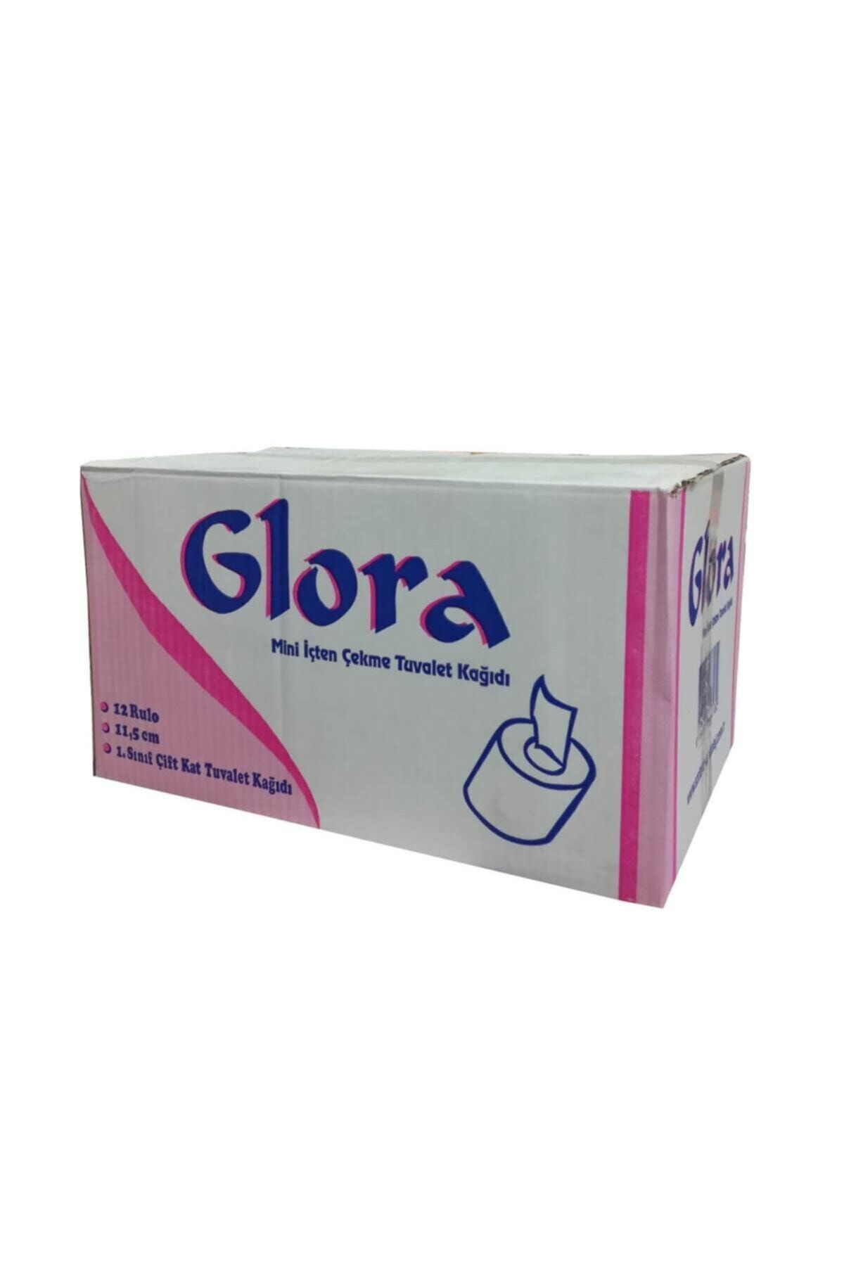 Glora Mini Içten Çekmeli Tuvalet Kağıdı 12 Li Paket 4 Kg.