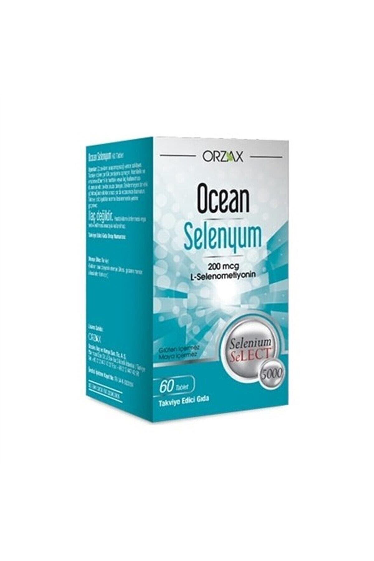 Ocean Selenyum 200 Takviye Edici Gıda 60 Kapsül
