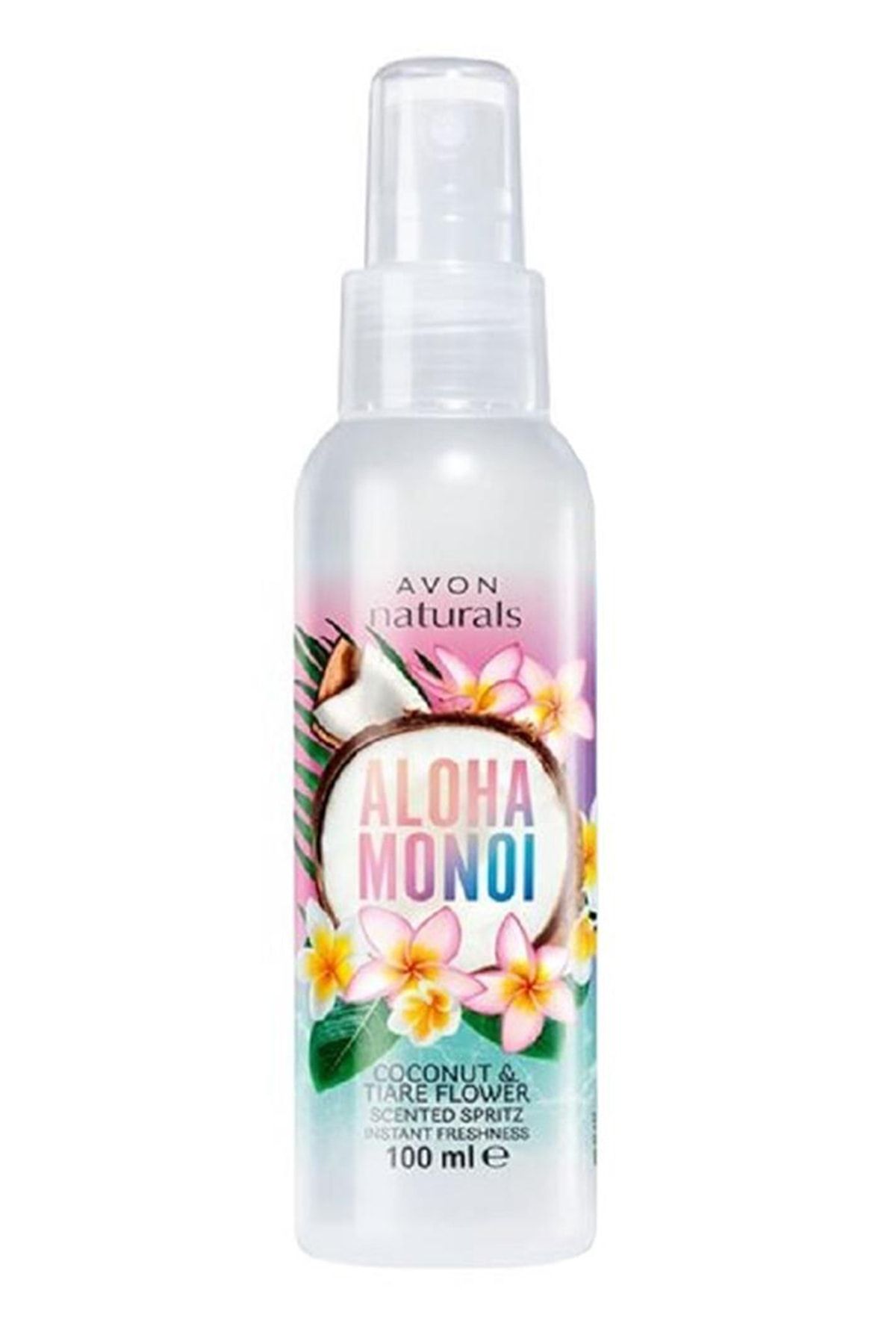 Avon Aloha Monoi Hindistan Cevizi Ve Taç Çiçeği Kokulu Vücut Spreyi 100 Ml.