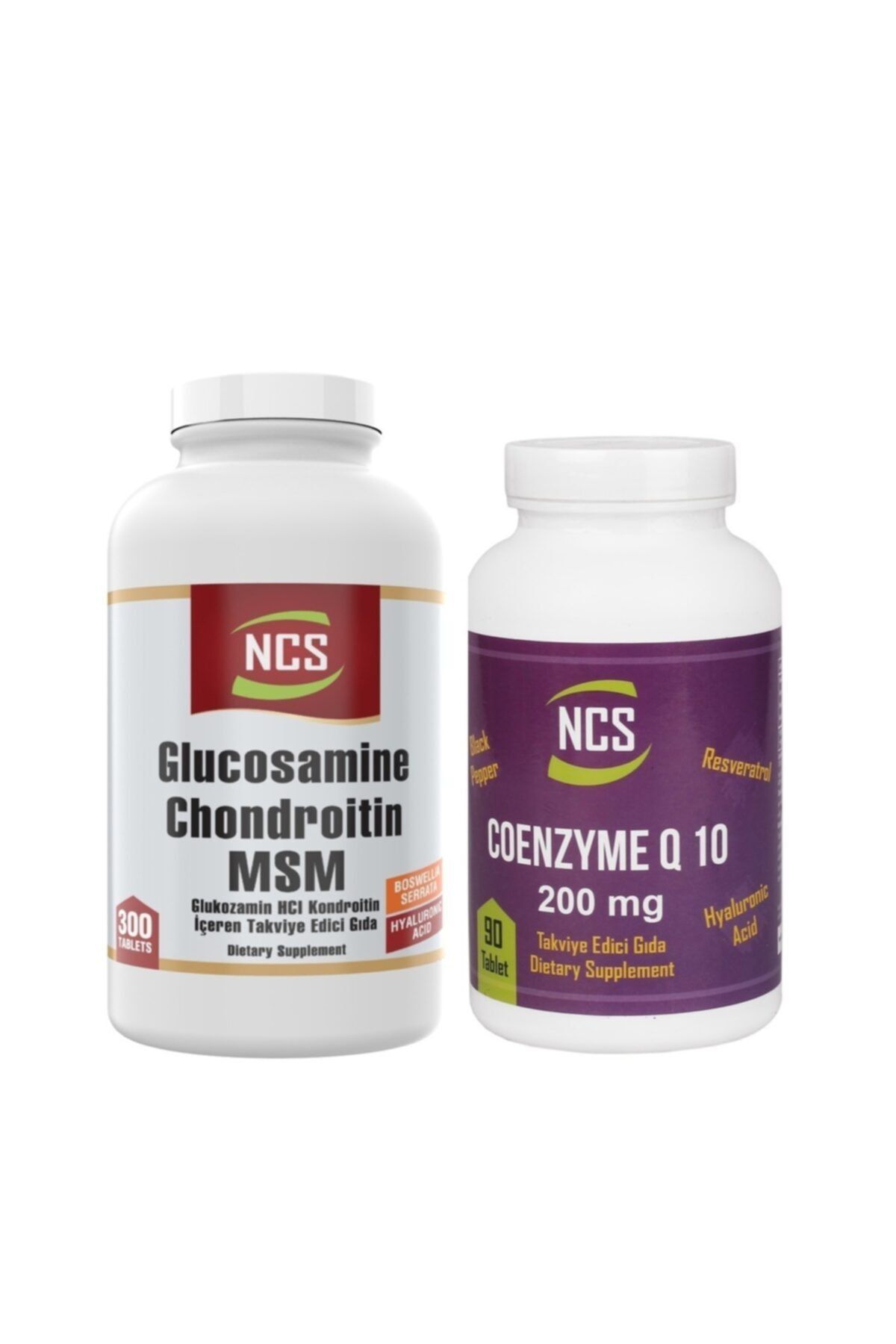 Ncs Coenzyme 200 Mg 90 Tablet+glucosamine Chondroitin Msm 300 Tablet