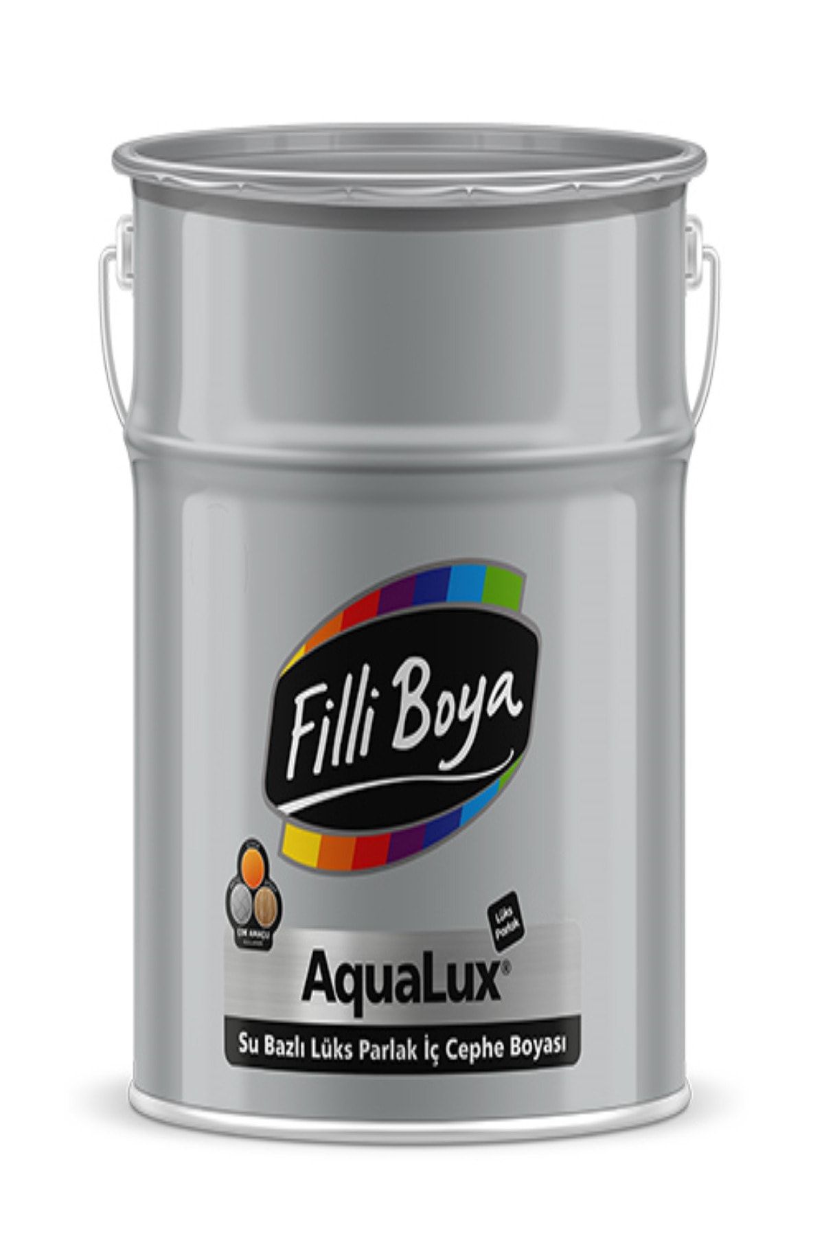 Filli Boya Aqua Lüx Su Bazlı Parlak Boya 2,5 L Beyaz
