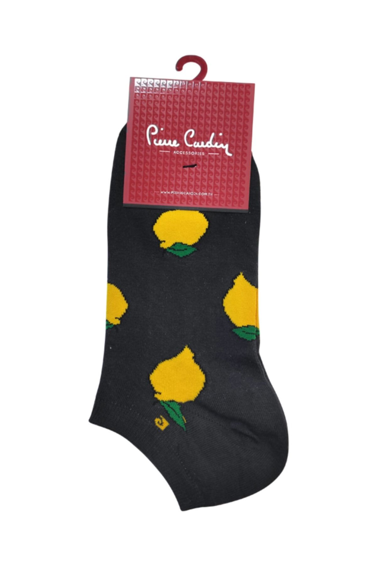 Pierre Cardin Limon Pamuk Kadın Patik Çorap Antrasit