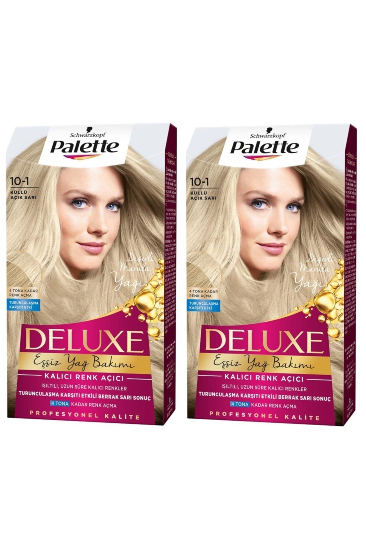 Palette Deluxe 10-1 Küllü Açık Sarı X2 Adet