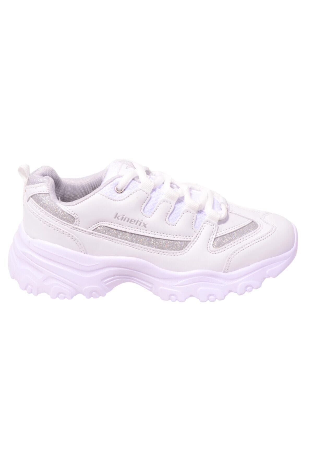 Kinetix PERI W 9PR Beyaz Kadın Kalın Taban Sneaker Spor Ayakkabı 100417678