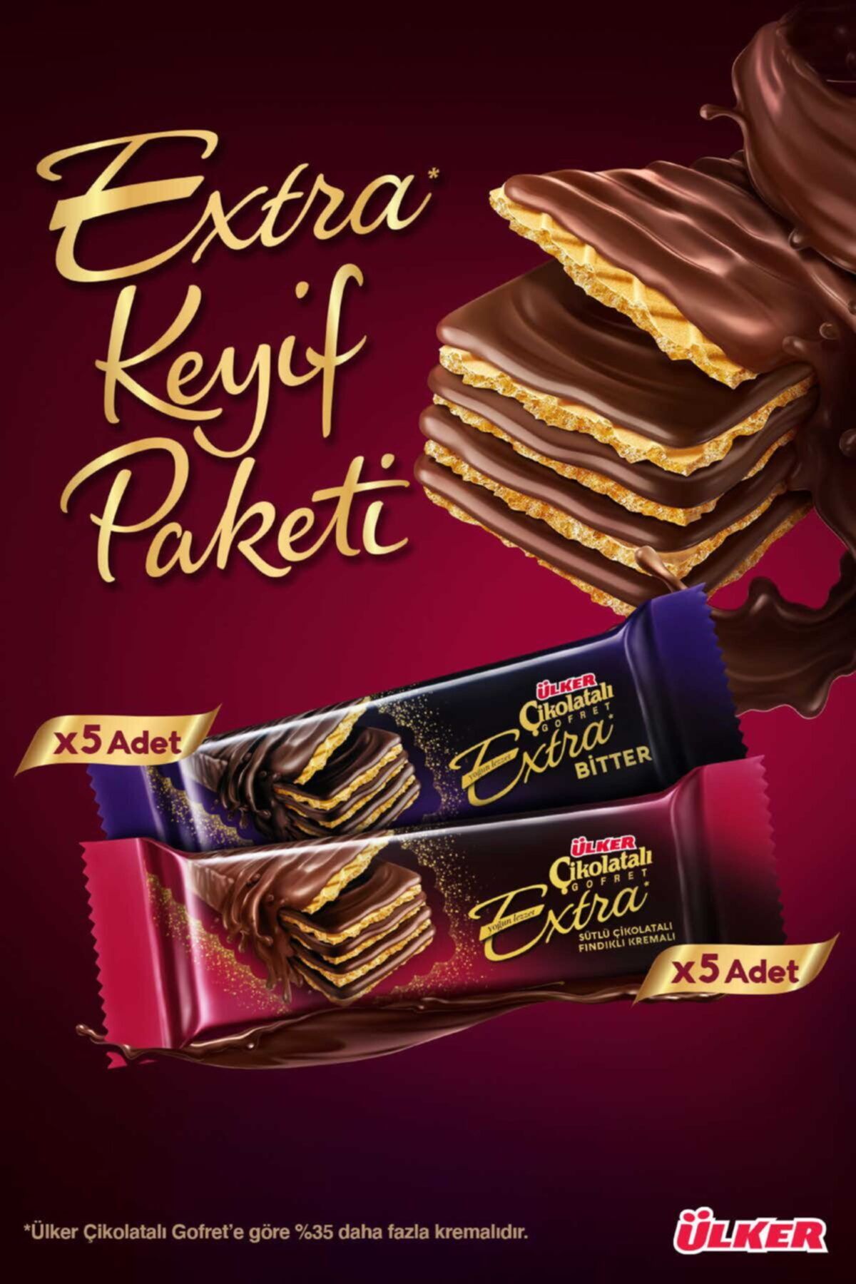 Ülker Extra Keyif Çikolata Paketi