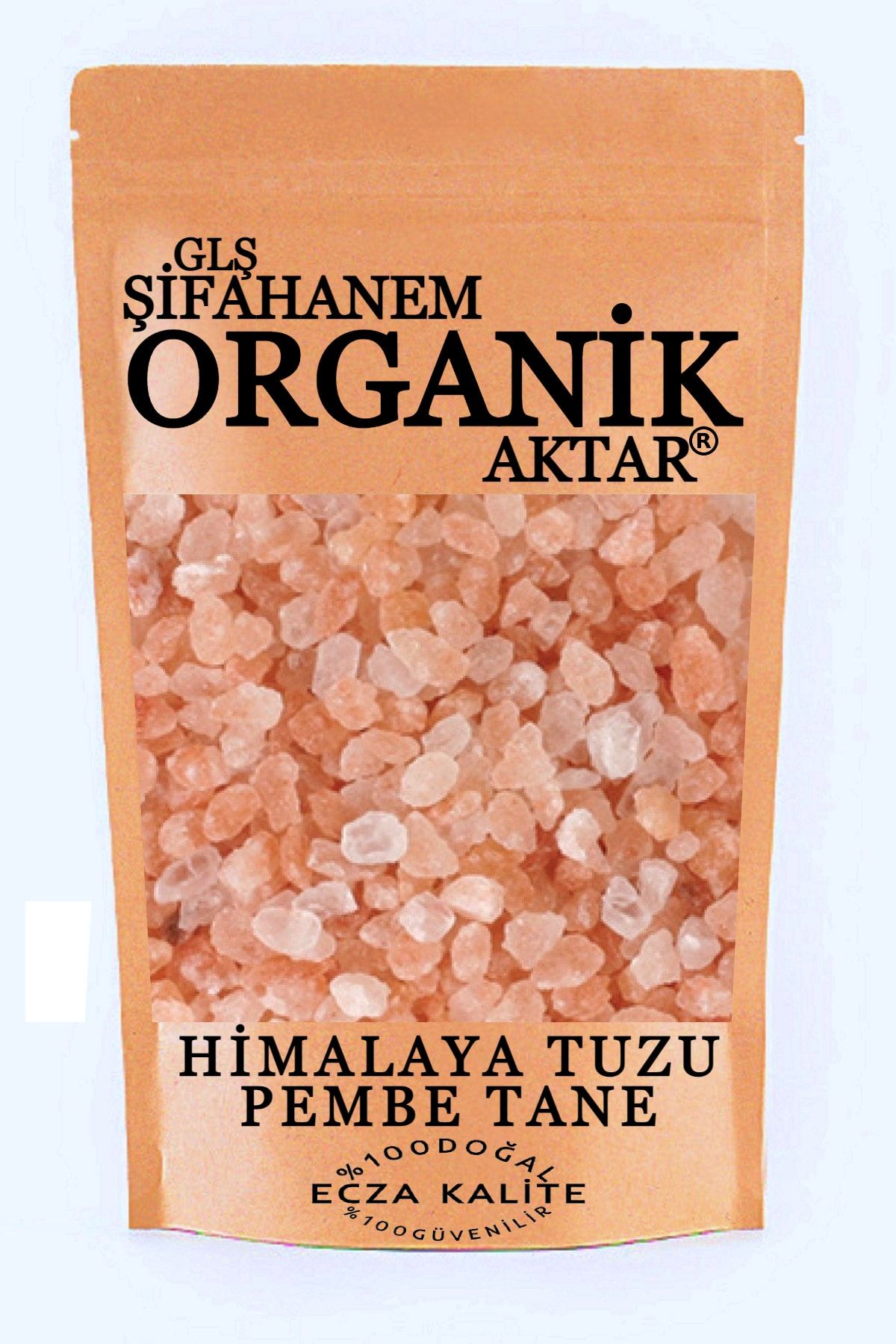 GLŞ ŞİFAHANEM ORGANİK AKTAR Himalaya Tuzu Pembe Kristal Orjinal Karışımsız 1 kg