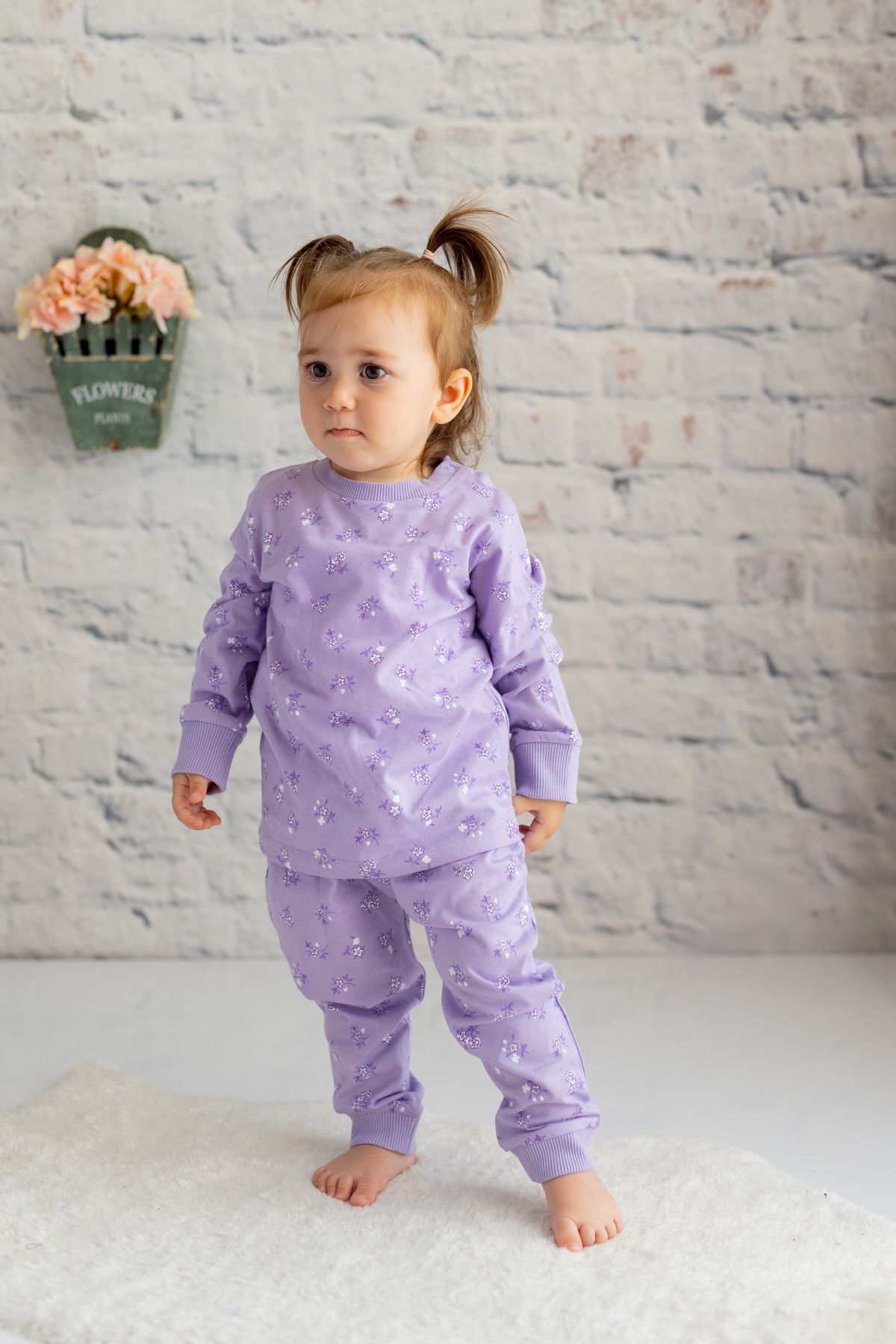 Zeyland Unisex Bebek Desenli Pijama Takımı