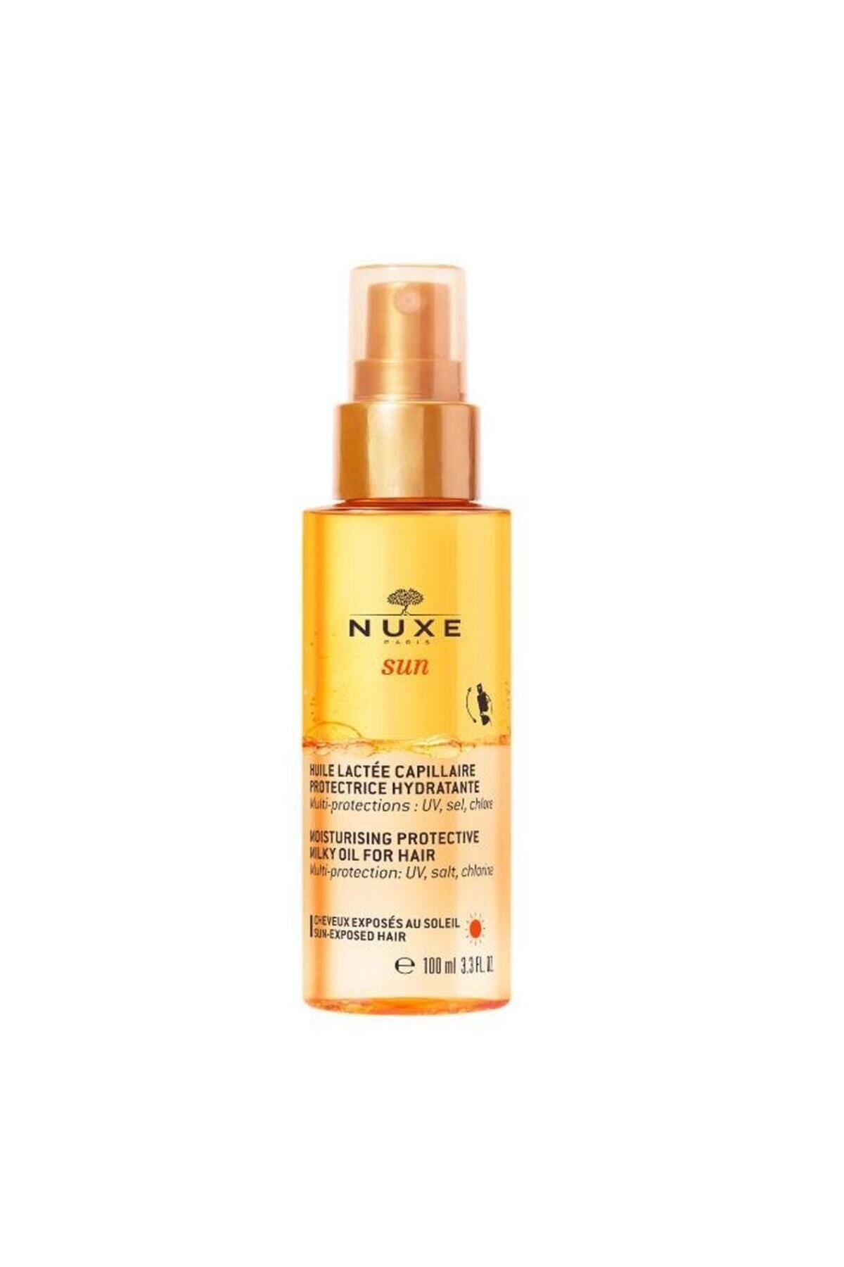 Nuxe Sun Moisturizing and Protective Nourishing Dual Phase Hair Care Milk 100ml Shooting796