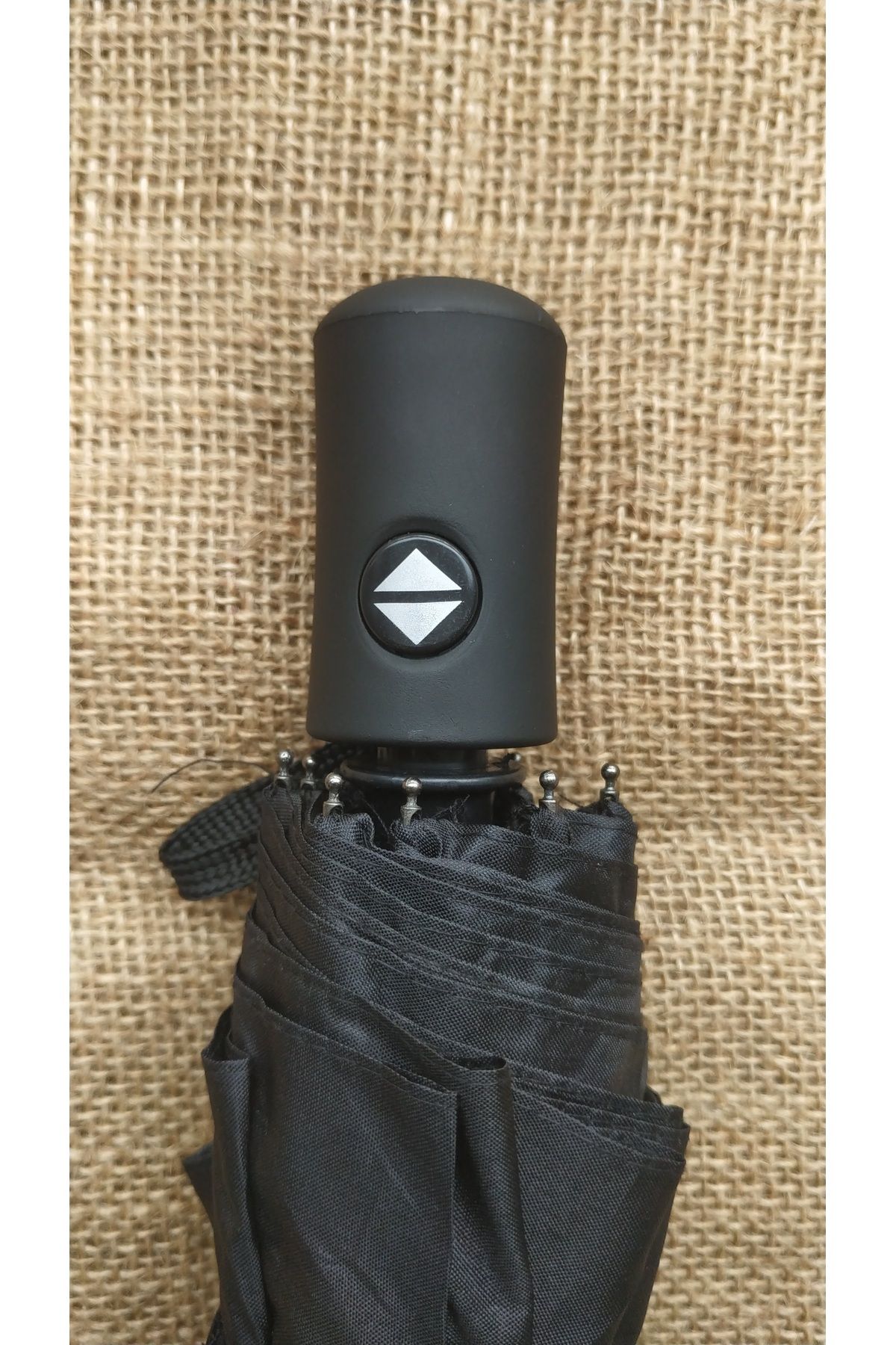 TREND Otomatik Siyah Unisex 8 Telli Yarasa Şemsiye