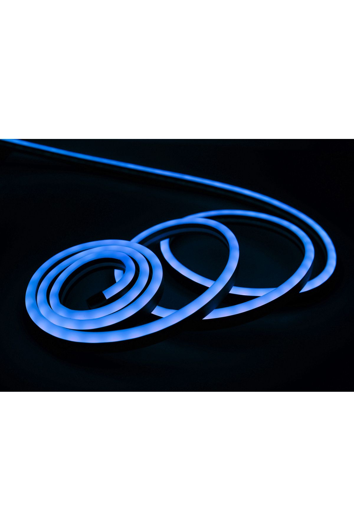 ORBUS Neon Şerit Led ICEBLUE 2 Metre USB'li