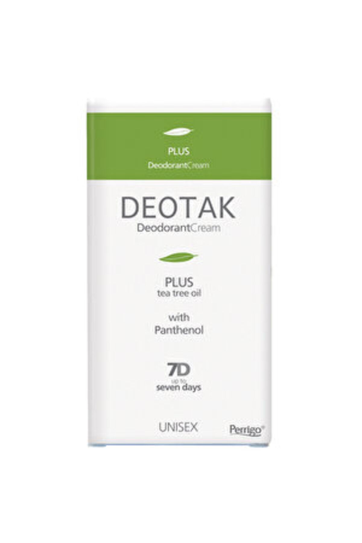 Deotak ( 2 ADET ) Deotak Unisex Krem Deodorant Plus 35 ml