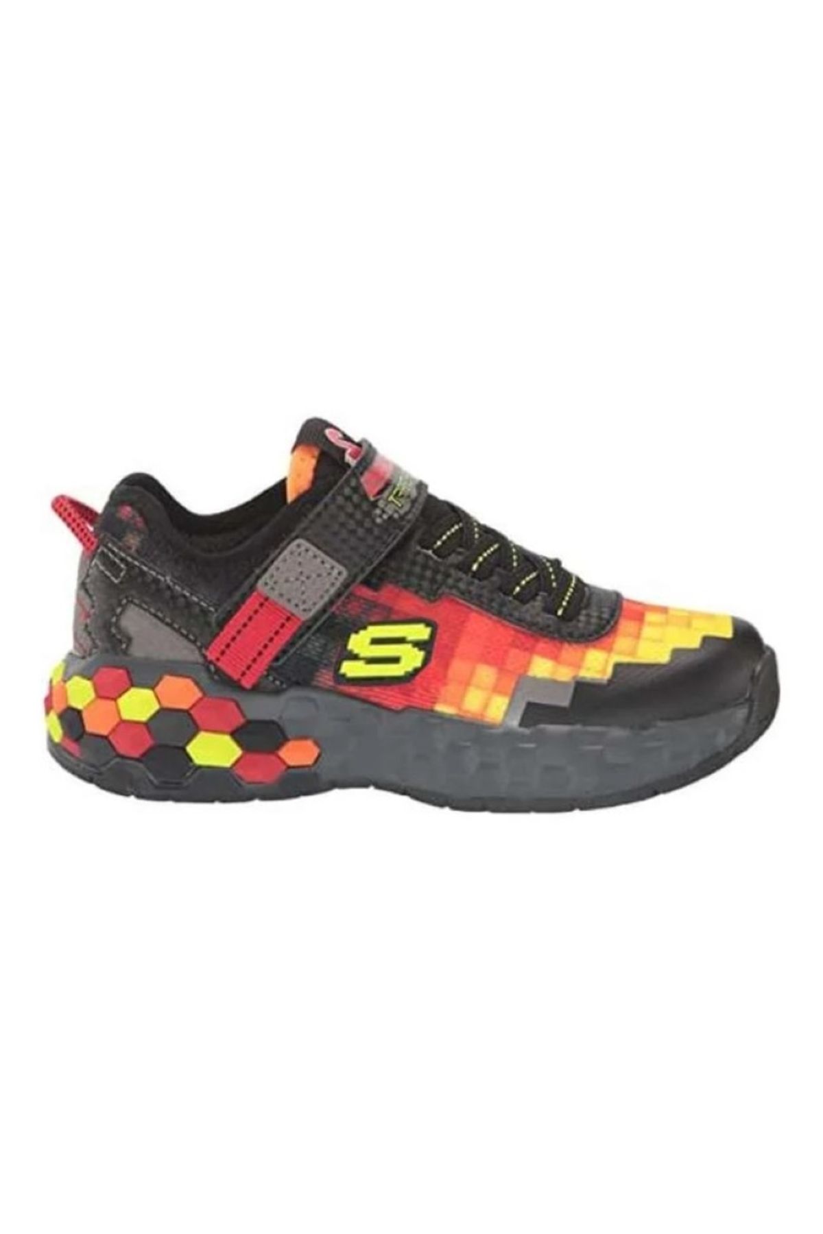 Skechers Meag-Craft 2.0 402204L-BKRD Çocuk Ayakkabı Siyah-Kırmızı