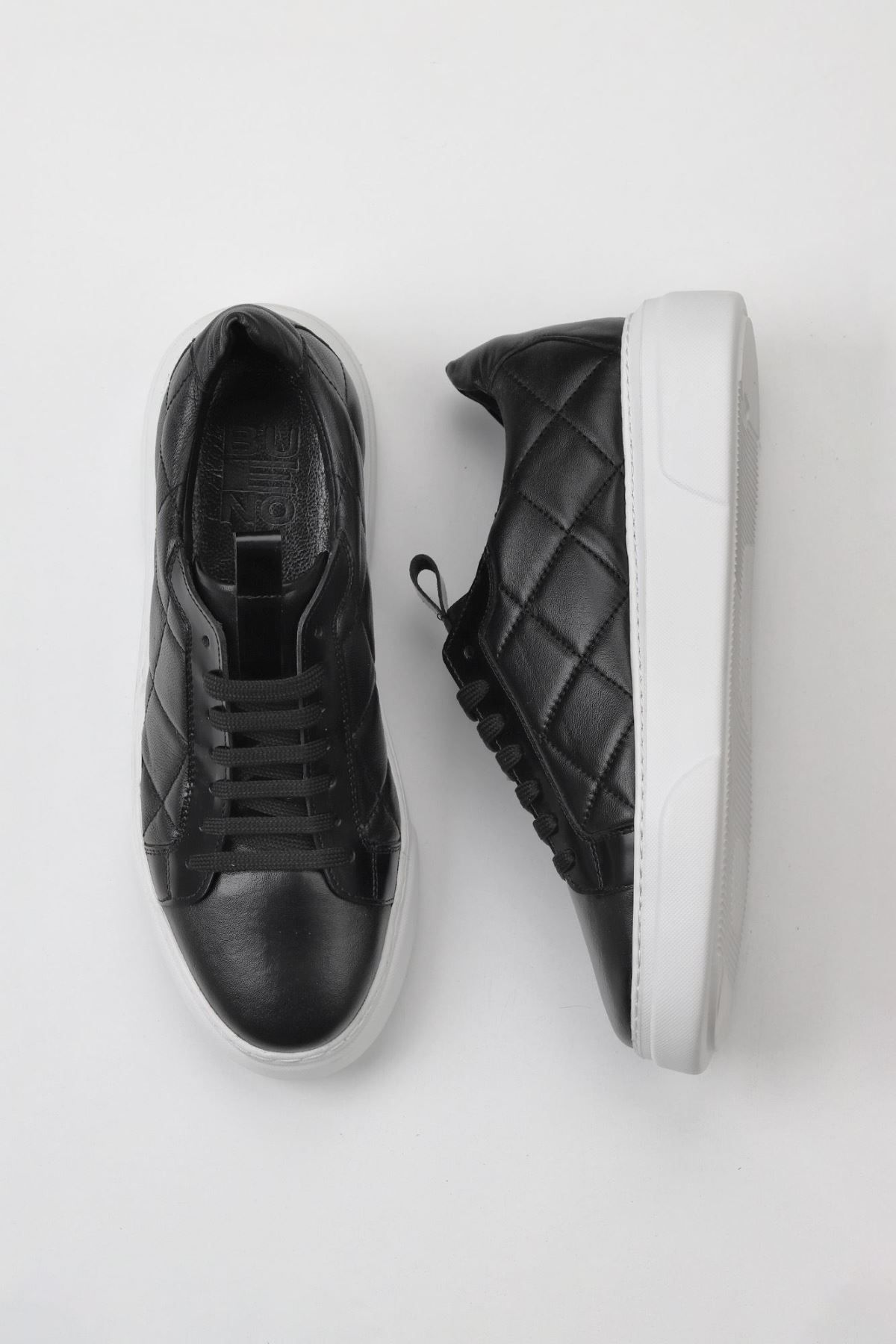 Bueno Shoes Siyah Metis-napa Erkek Spor Ayakkabı