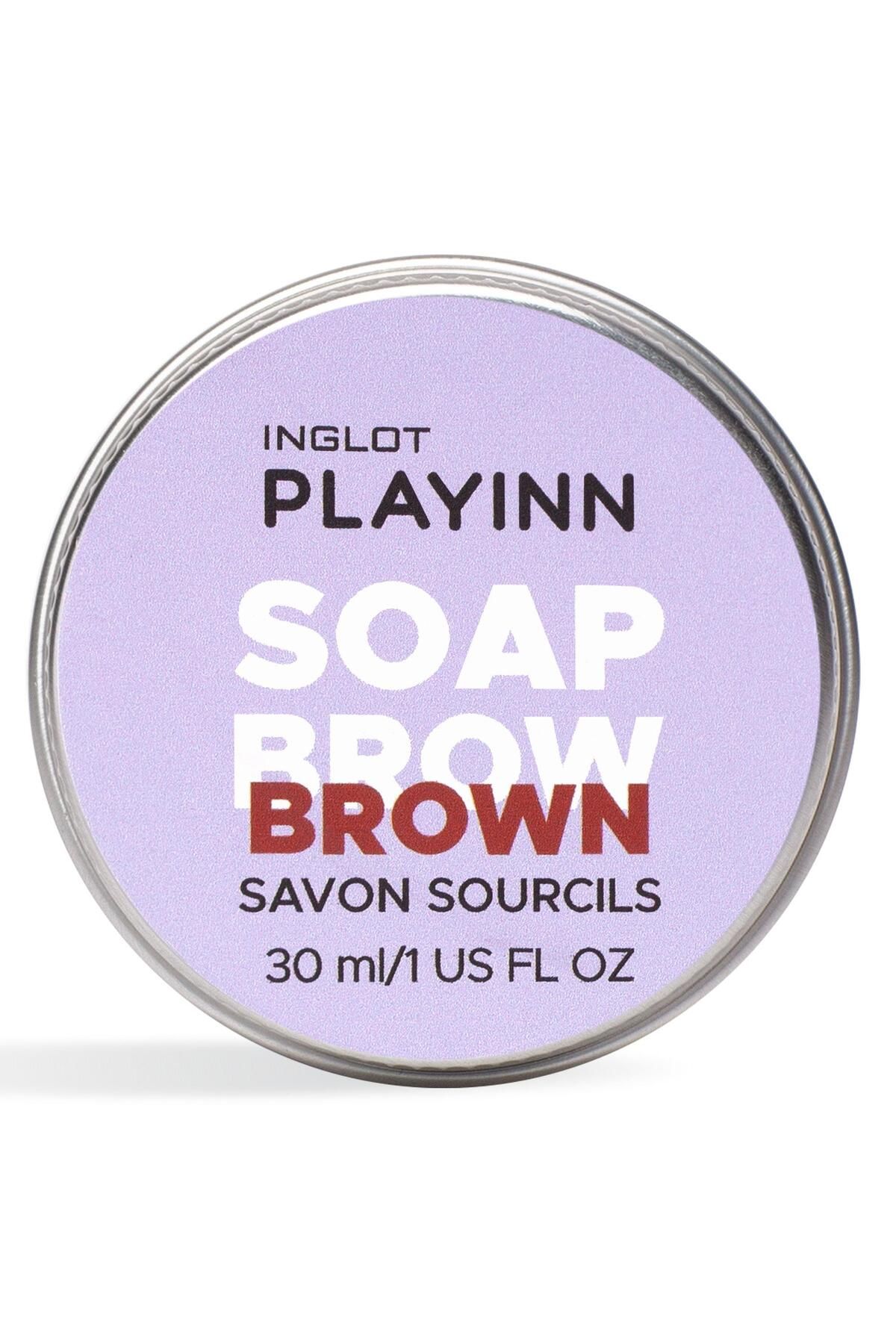 Inglot PLAYINN SOAP BROW BROWN