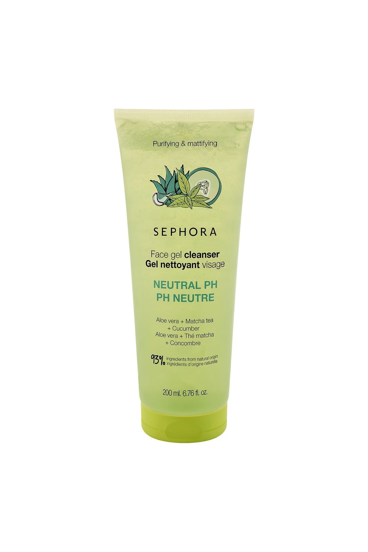 Sephora Foaming Face Scrub - Arındırıcı Peeling 200 ml (Aloe-vera) - Benim Ol