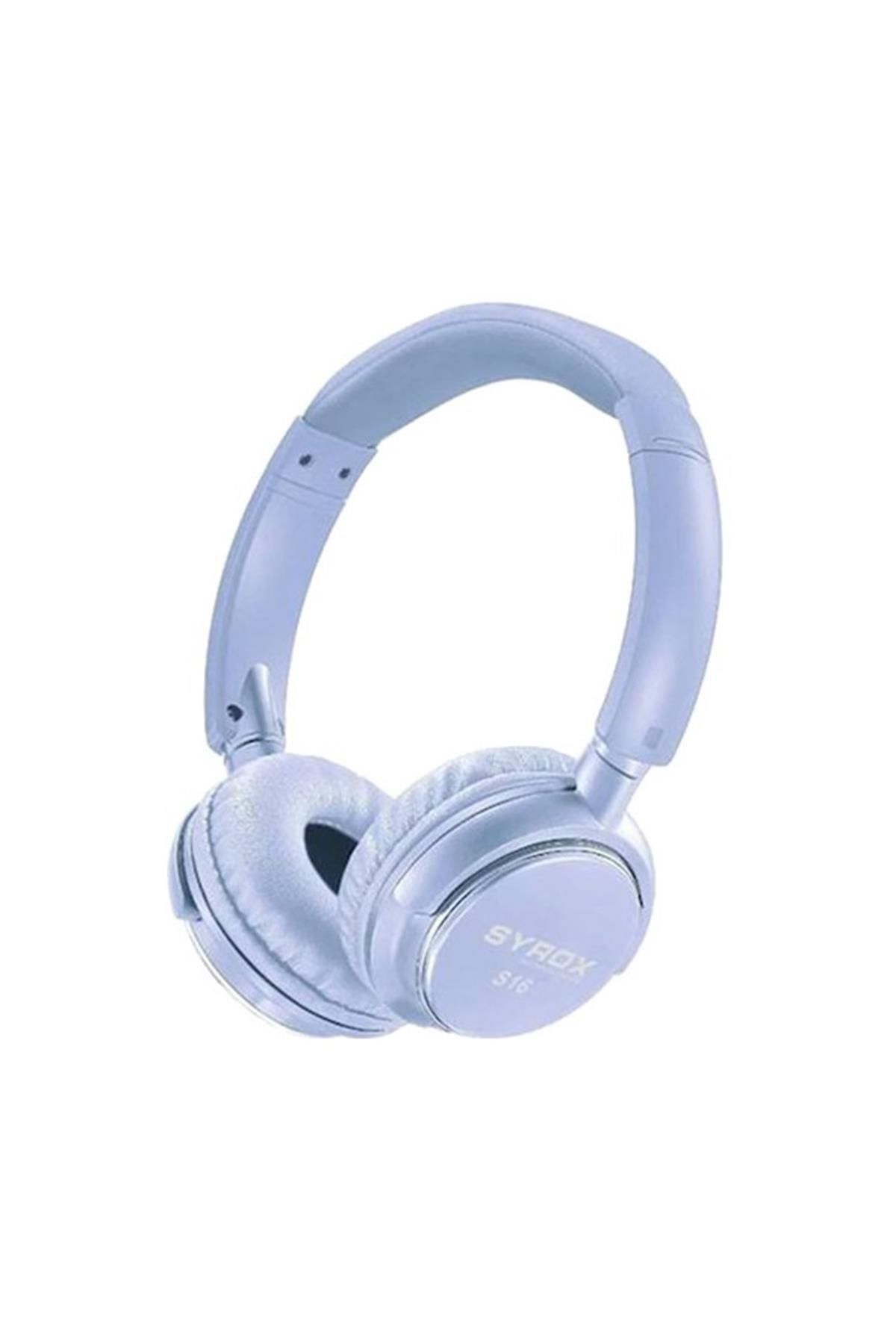 Syrox S16 Bluetooth Kulak Üstü Kablosuz Mikrofonlu Kulaklık