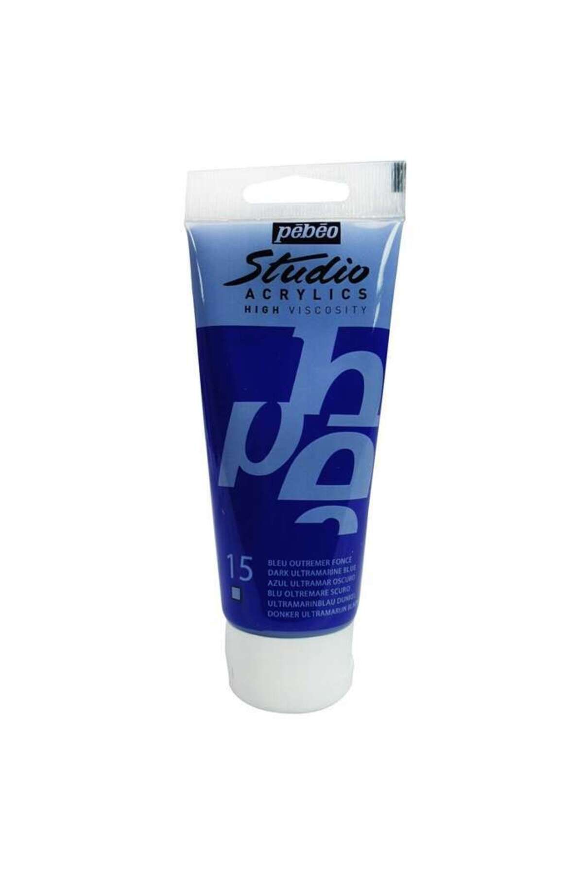 Pebeo Studio Akrilik Boya 100 ml Dark Ultramarine Blue 15