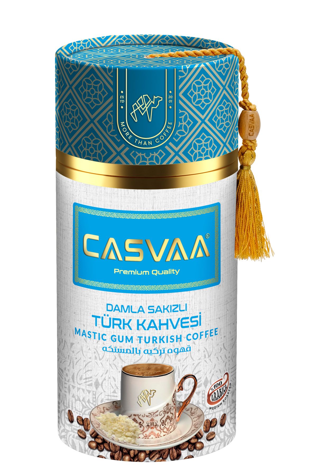 CASVAA COFFE Damla Sakızlı Türk Kahvesi 250gr