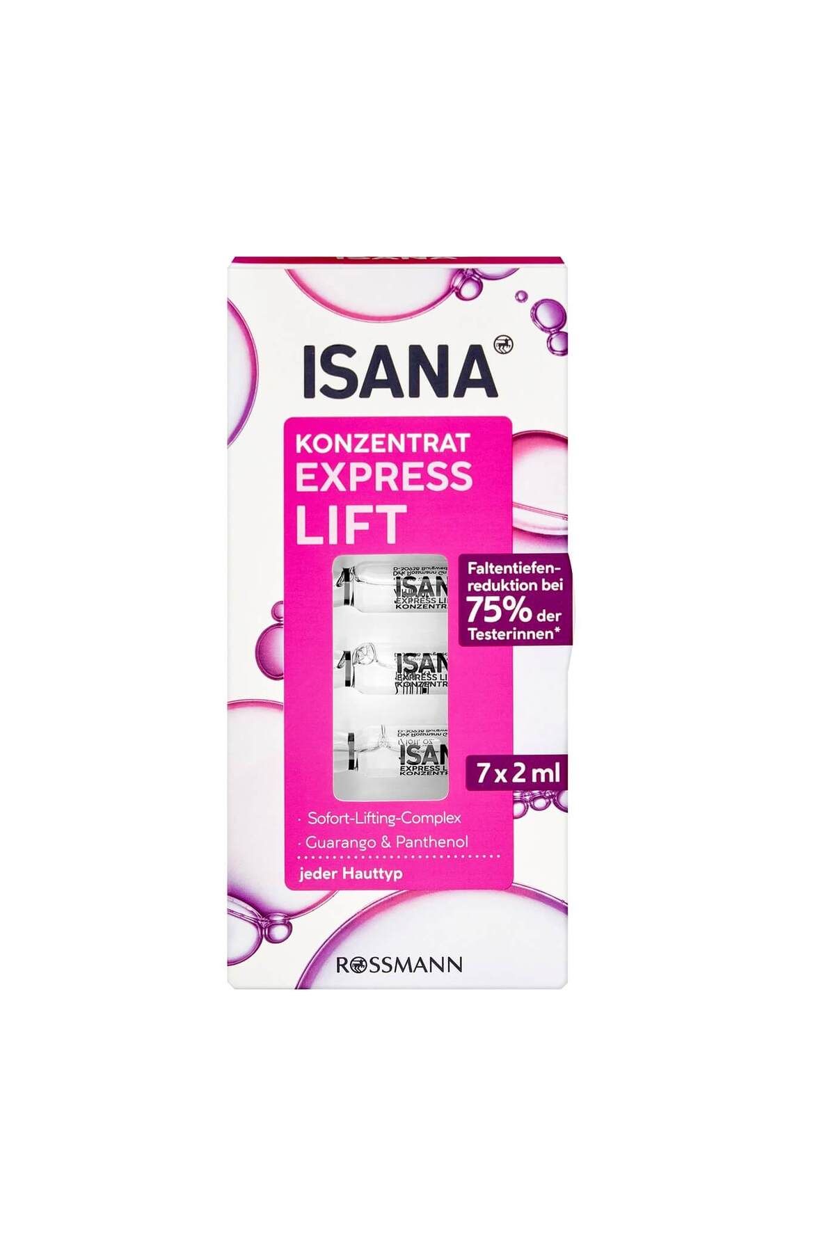 ISANA Express Lift Konsantre Kırışıklık Önleyici Canlandırıcı Ampül 2x7ml