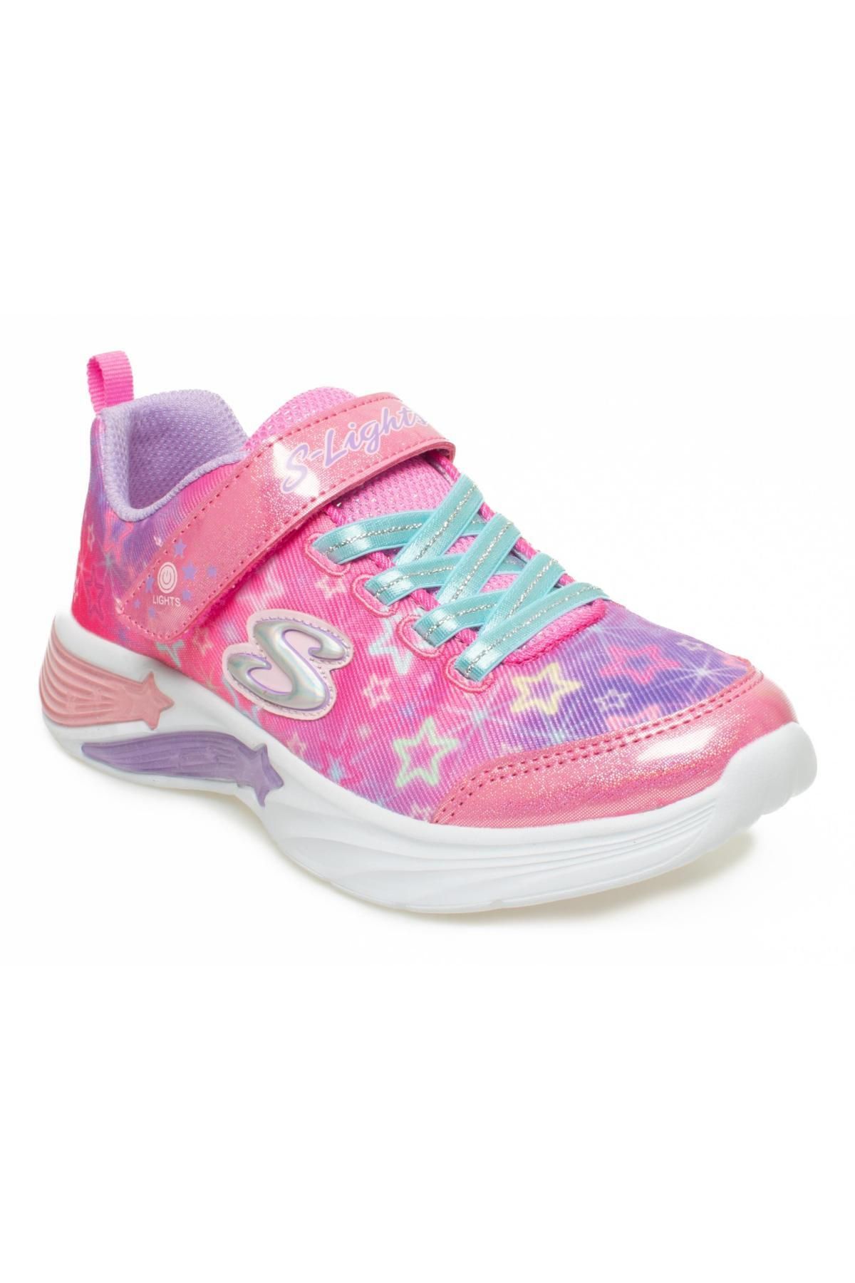 Skechers 302324 K S Lights Star Pembe Kız Çocuk Spor Ayakkabı