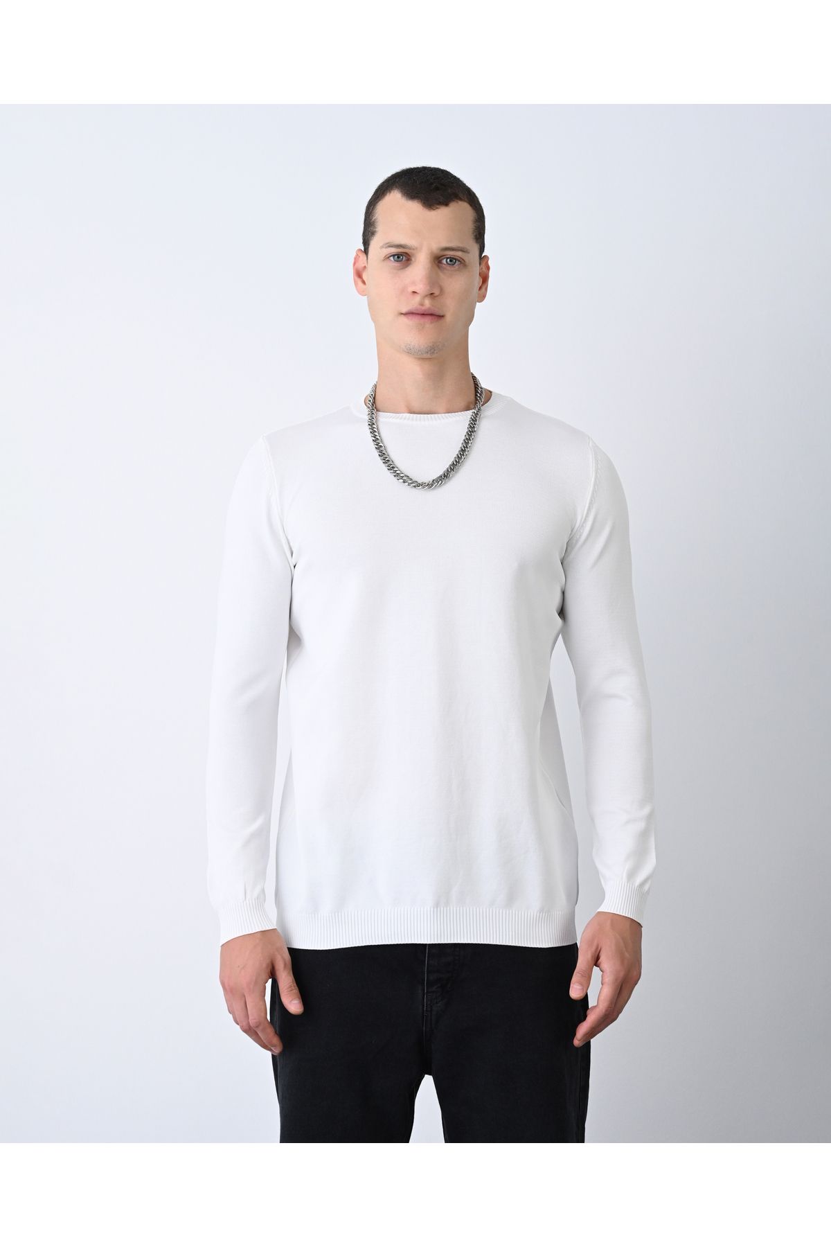 Marrakesh Slim Fit 1. Kalite Triko Sweatshirt