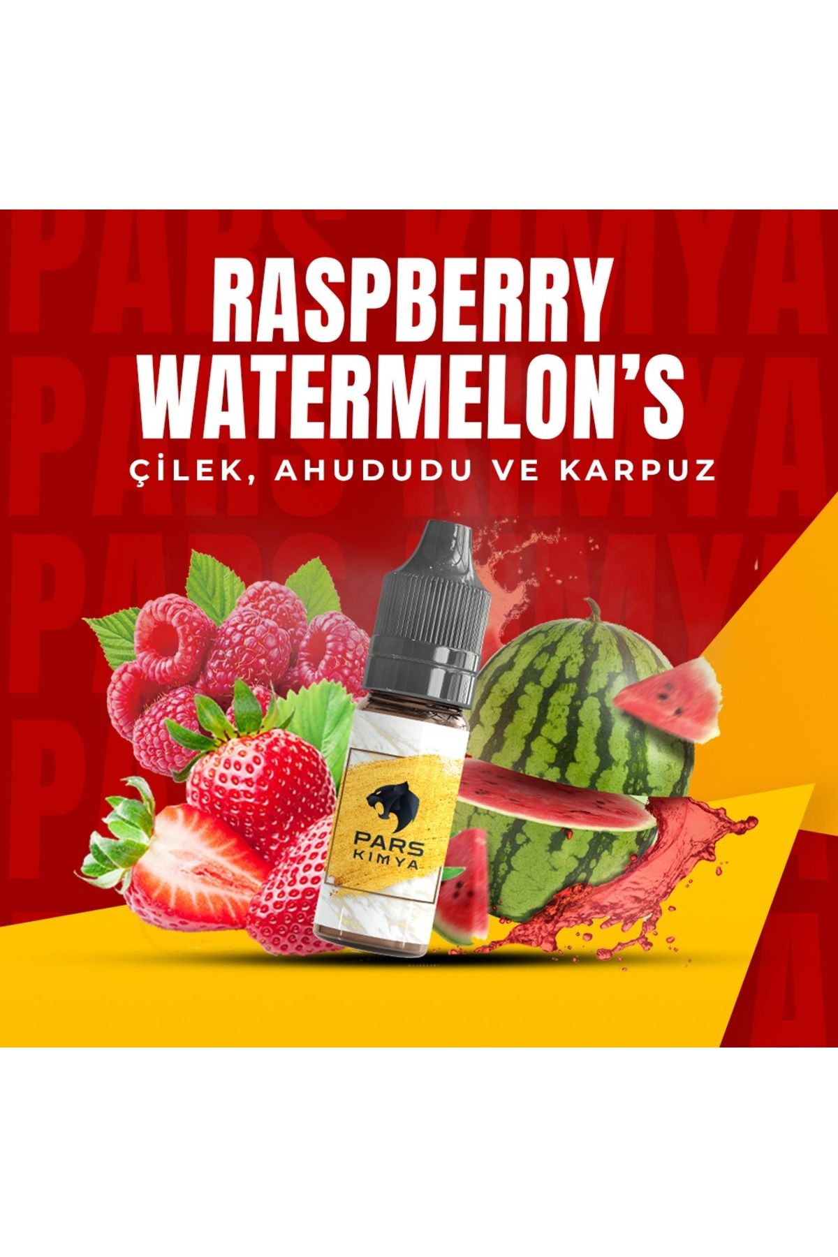 Pars Kimya Raspberry Watermelon’s 10 ML Premium Gıda Aroması